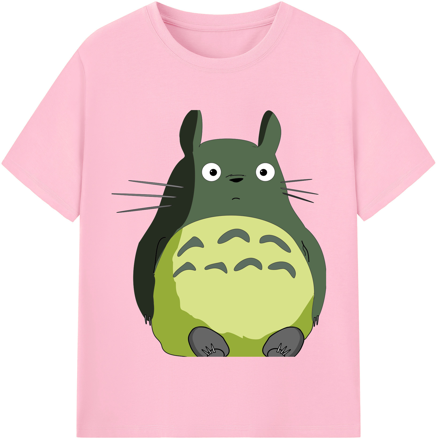 （画像用） となりのトトロ 草壁メイ 草壁サツキ My Neighbor Totoro Satsuki Kusakabe Mei Kusakabe 綿100％半袖Tシャツ（フロントプリント）