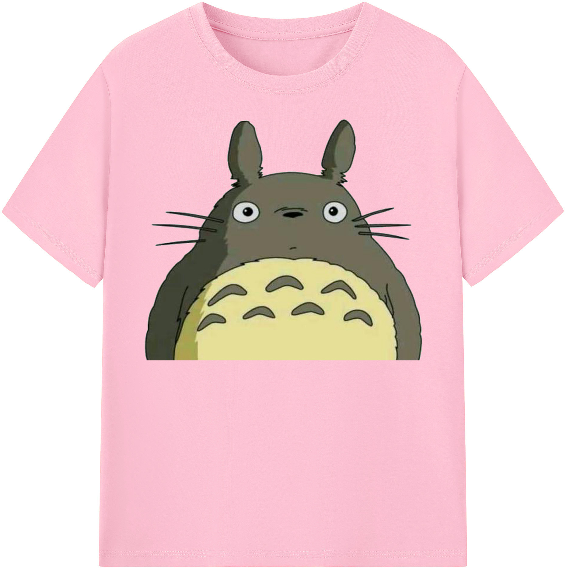 （画像用） となりのトトロ 草壁メイ 草壁サツキ My Neighbor Totoro Satsuki Kusakabe Mei Kusakabe 綿100％半袖Tシャツ（フロントプリント）