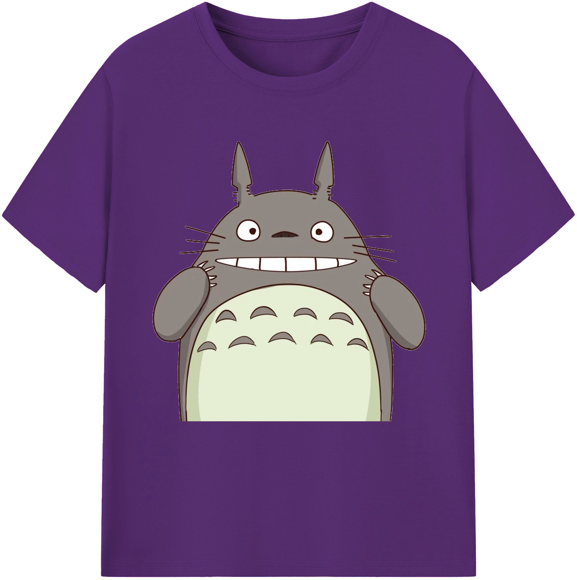 （画像用） となりのトトロ 草壁メイ 草壁サツキ My Neighbor Totoro Satsuki Kusakabe Mei Kusakabe 綿100％半袖Tシャツ（フロントプリント）