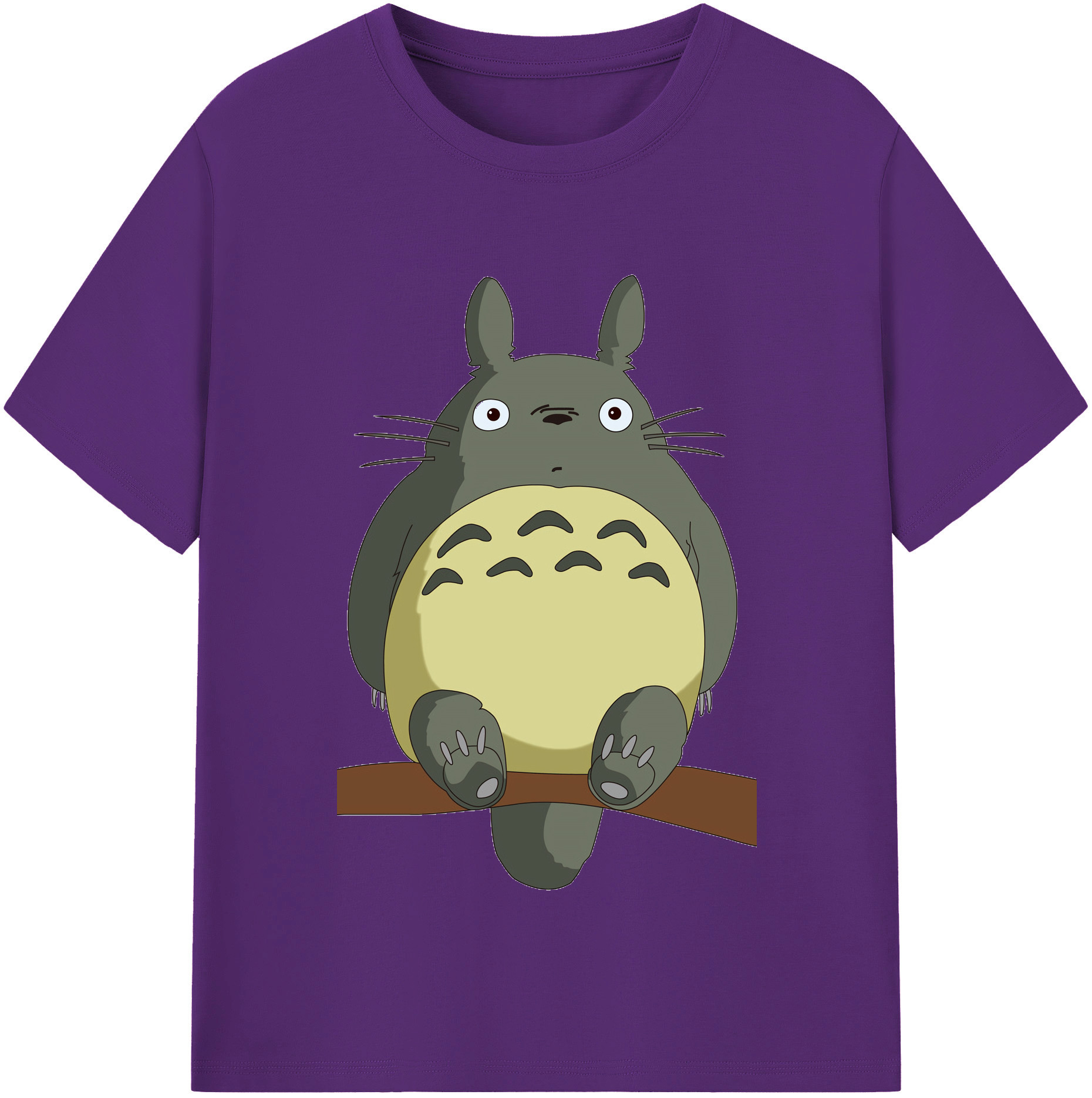 （画像用） となりのトトロ 草壁メイ 草壁サツキ My Neighbor Totoro Satsuki Kusakabe Mei Kusakabe 綿100％半袖Tシャツ（フロントプリント）