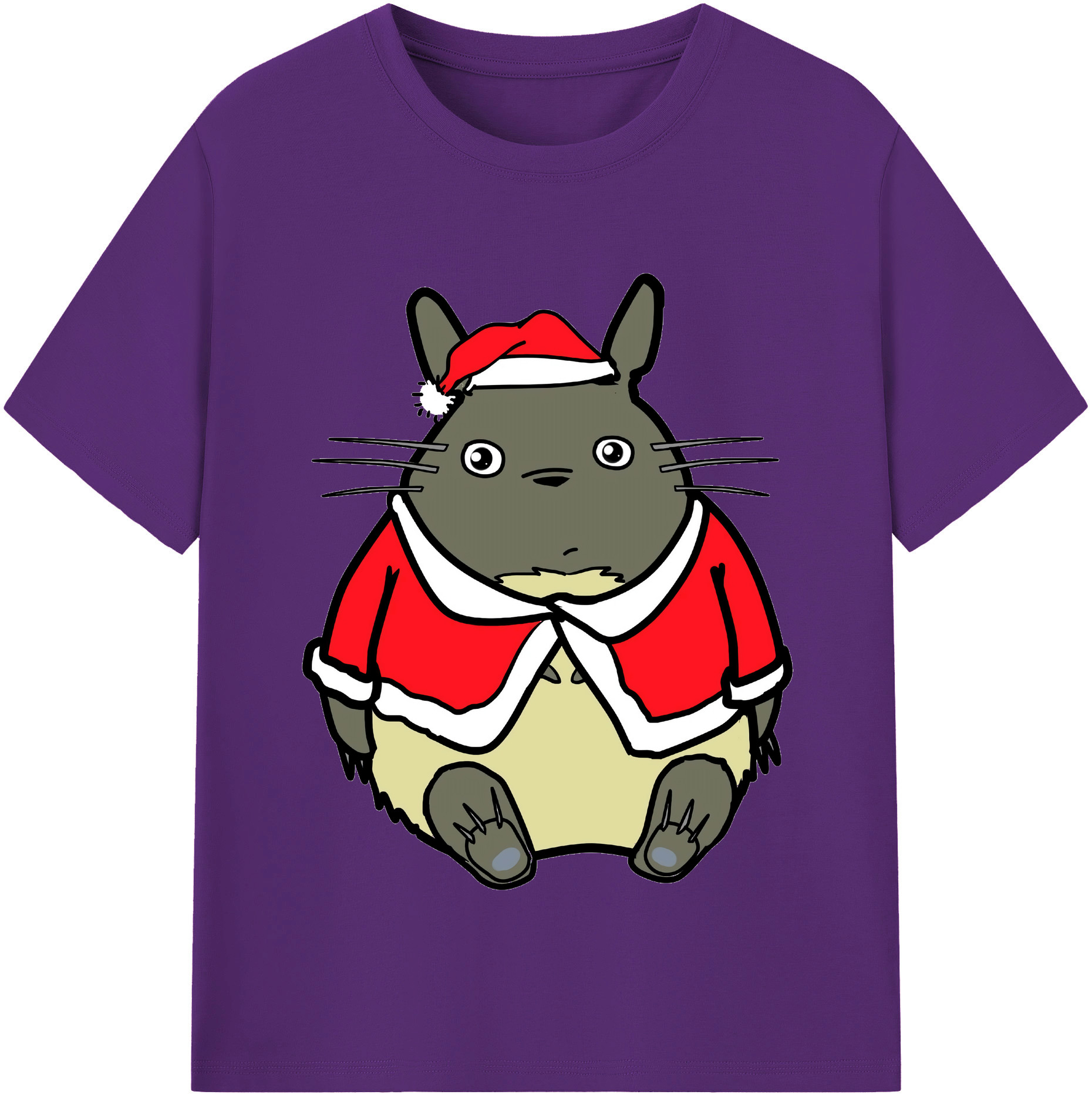 （画像用） となりのトトロ 草壁メイ 草壁サツキ My Neighbor Totoro Satsuki Kusakabe Mei Kusakabe 綿100％半袖Tシャツ（フロントプリント）