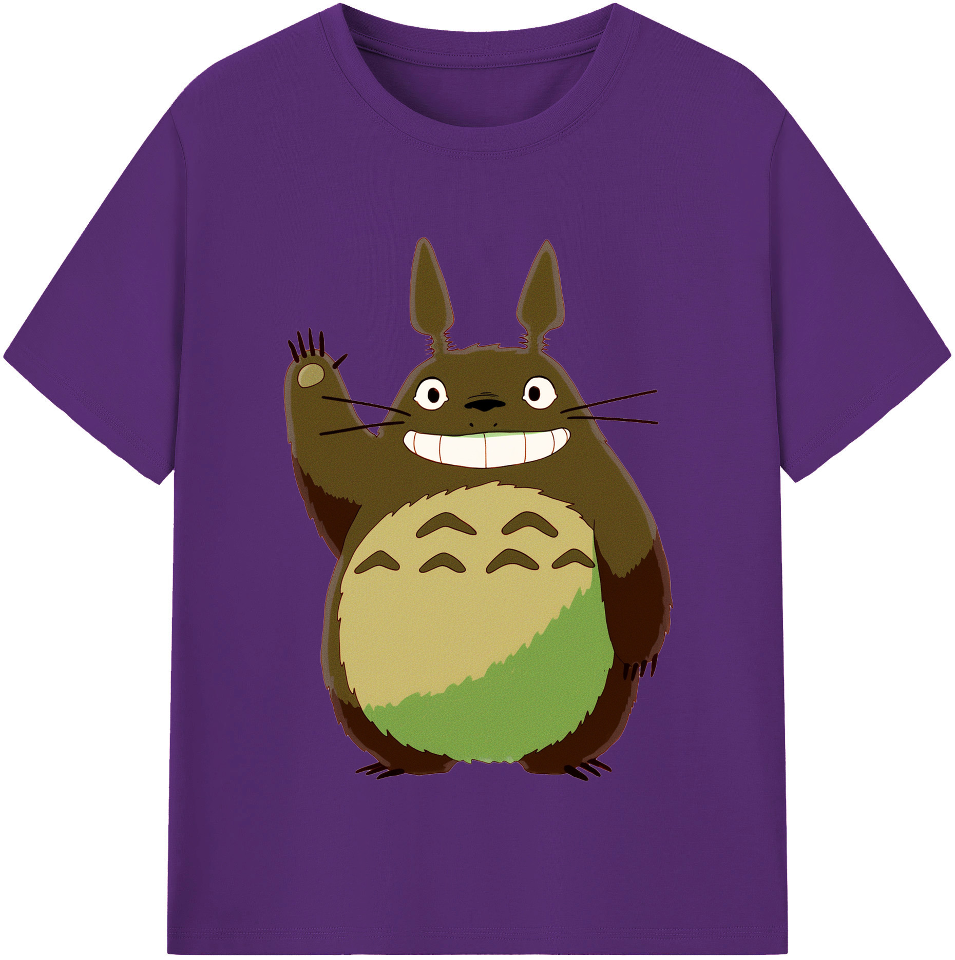 （画像用） となりのトトロ 草壁メイ 草壁サツキ My Neighbor Totoro Satsuki Kusakabe Mei Kusakabe 綿100％半袖Tシャツ（フロントプリント）