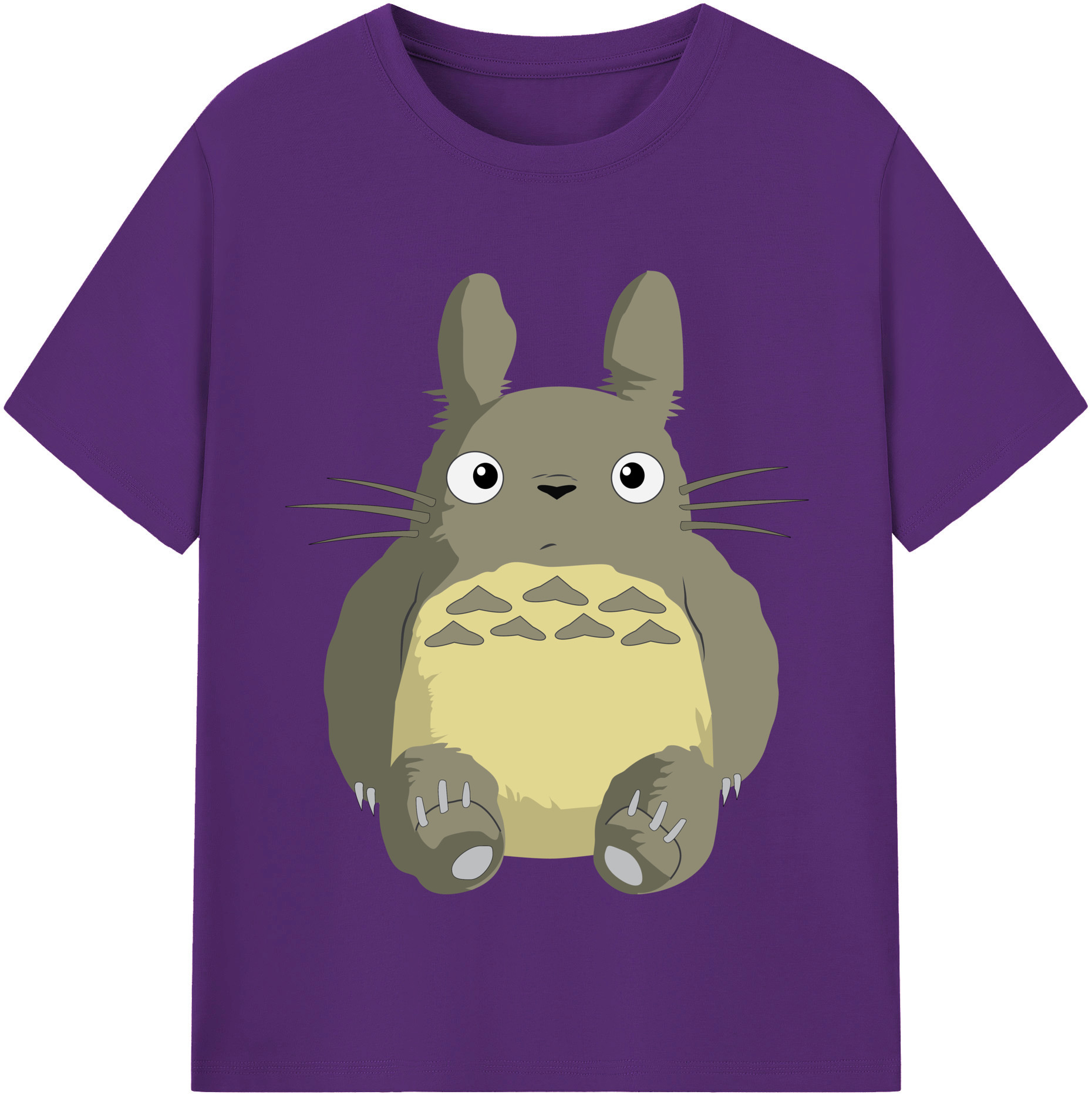 （画像用） となりのトトロ 草壁メイ 草壁サツキ My Neighbor Totoro Satsuki Kusakabe Mei Kusakabe 綿100％半袖Tシャツ（フロントプリント）