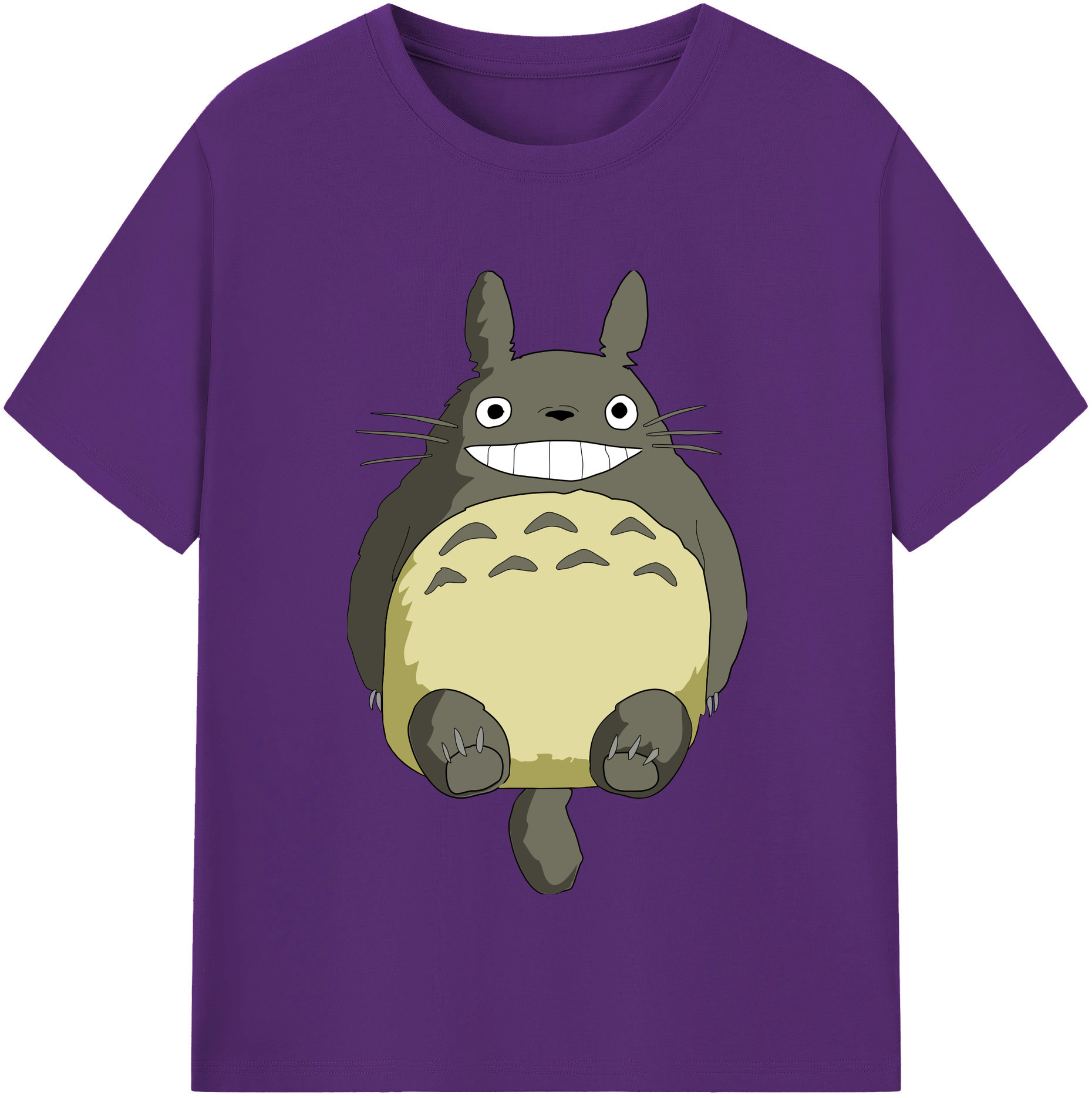 （画像用） となりのトトロ 草壁メイ 草壁サツキ My Neighbor Totoro Satsuki Kusakabe Mei Kusakabe 綿100％半袖Tシャツ（フロントプリント）