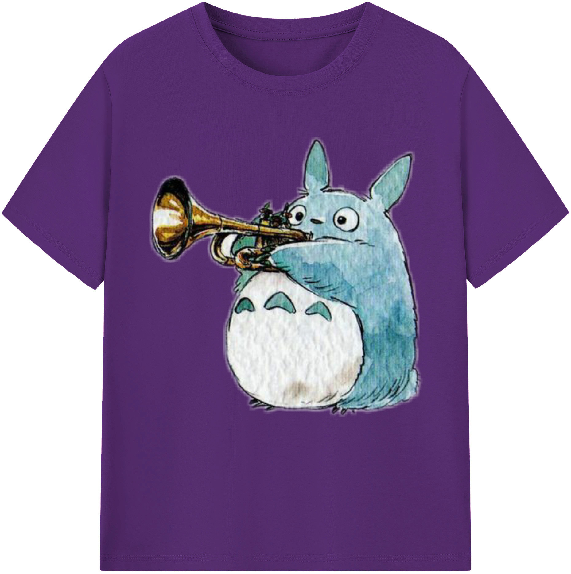 （画像用） となりのトトロ 草壁メイ 草壁サツキ My Neighbor Totoro Satsuki Kusakabe Mei Kusakabe 綿100％半袖Tシャツ（フロントプリント）