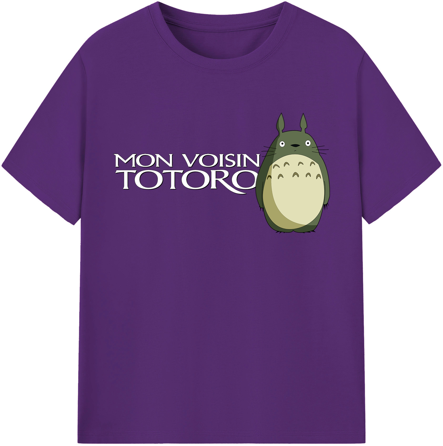 （画像用） となりのトトロ 草壁メイ 草壁サツキ My Neighbor Totoro Satsuki Kusakabe Mei Kusakabe 綿100％半袖Tシャツ（フロントプリント）