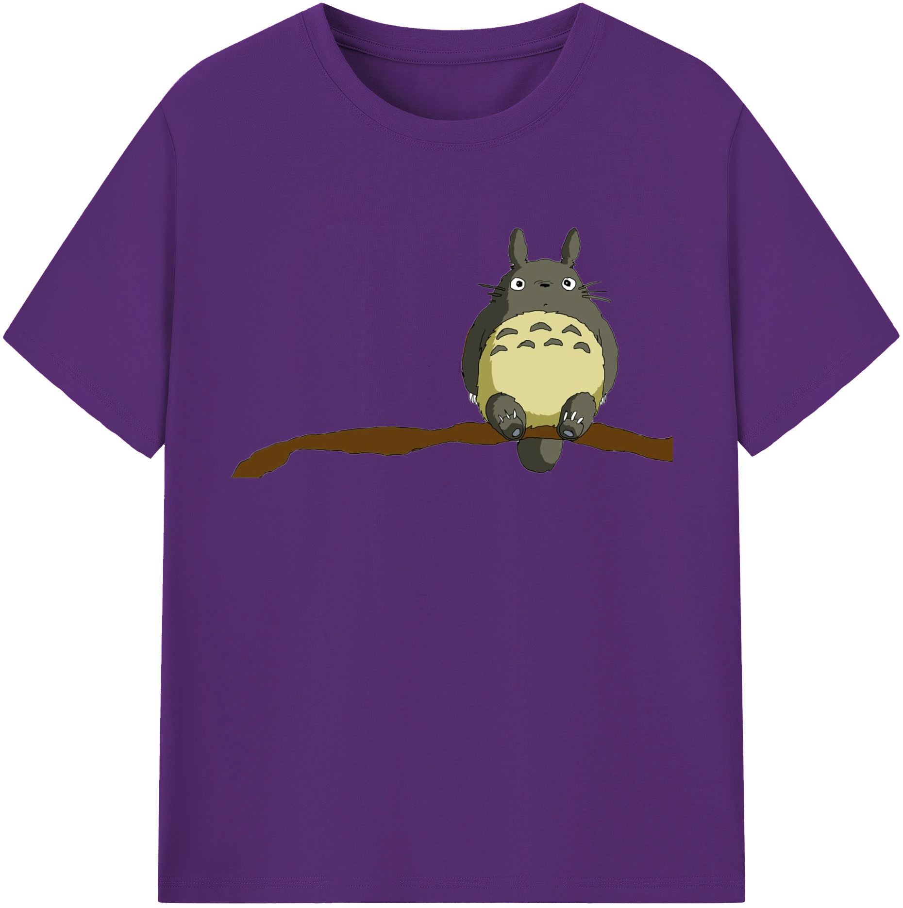 （画像用） となりのトトロ 草壁メイ 草壁サツキ My Neighbor Totoro Satsuki Kusakabe Mei Kusakabe 綿100％半袖Tシャツ（フロントプリント）