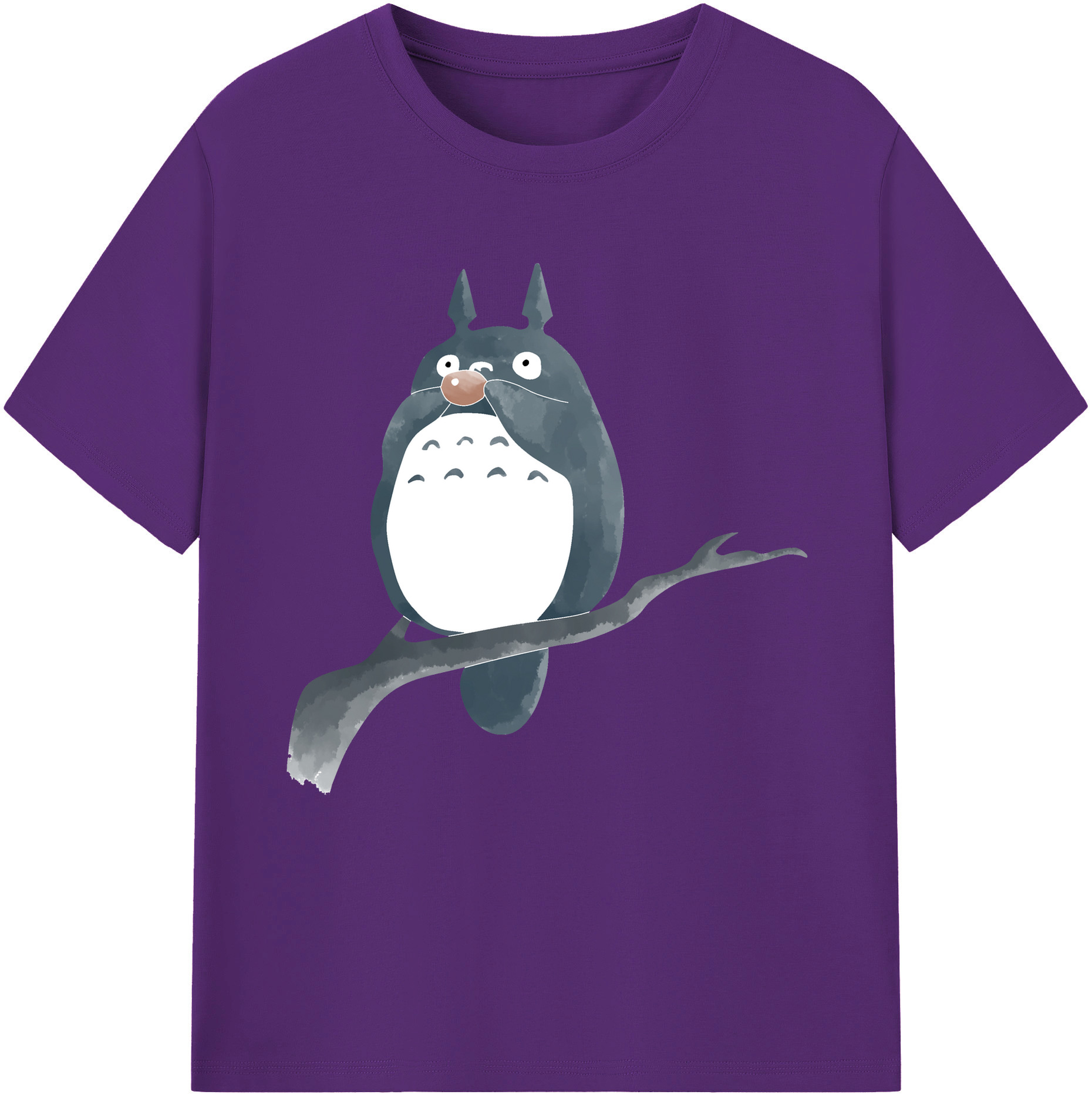 （画像用） となりのトトロ 草壁メイ 草壁サツキ My Neighbor Totoro Satsuki Kusakabe Mei Kusakabe 綿100％半袖Tシャツ（フロントプリント）