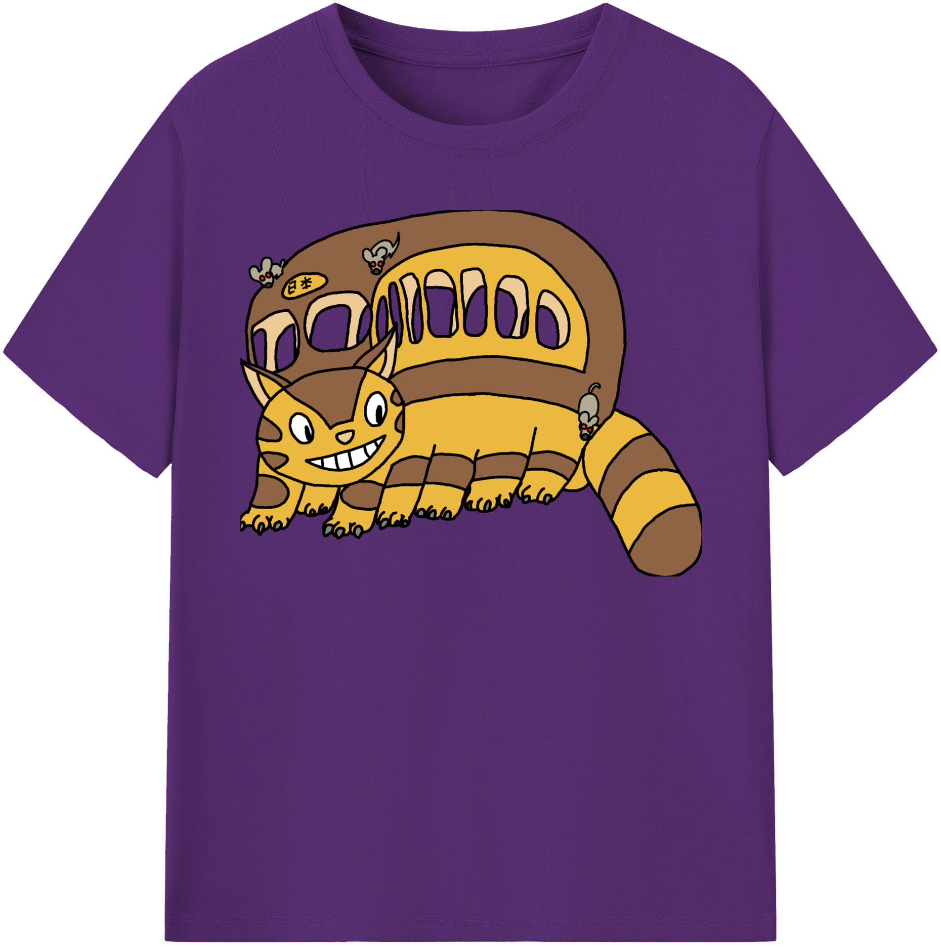 （画像用） となりのトトロ 草壁メイ 草壁サツキ My Neighbor Totoro Satsuki Kusakabe Mei Kusakabe 綿100％半袖Tシャツ（フロントプリント）