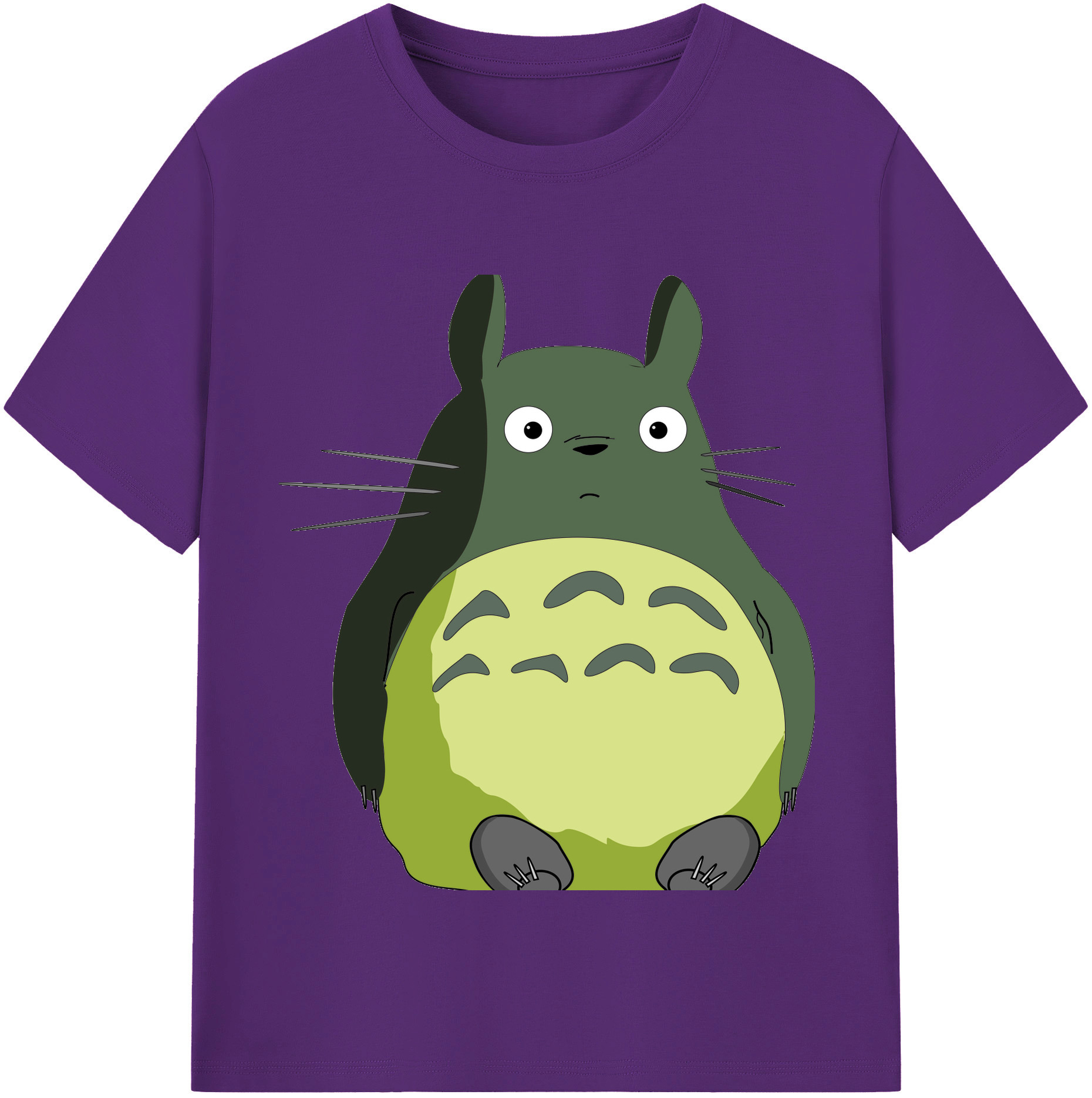 （画像用） となりのトトロ 草壁メイ 草壁サツキ My Neighbor Totoro Satsuki Kusakabe Mei Kusakabe 綿100％半袖Tシャツ（フロントプリント）