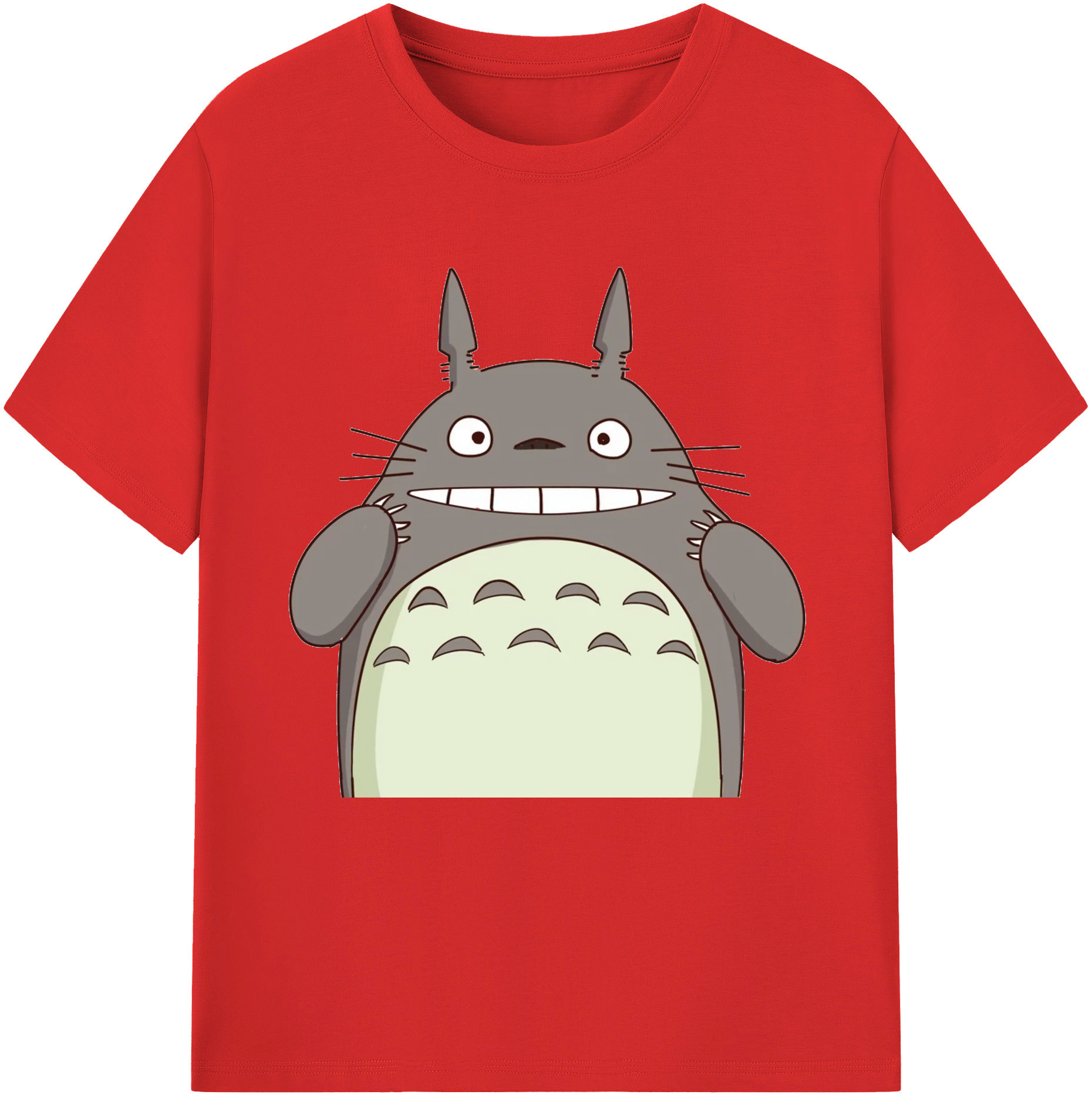 （画像用） となりのトトロ 草壁メイ 草壁サツキ My Neighbor Totoro Satsuki Kusakabe Mei Kusakabe 綿100％半袖Tシャツ（フロントプリント）