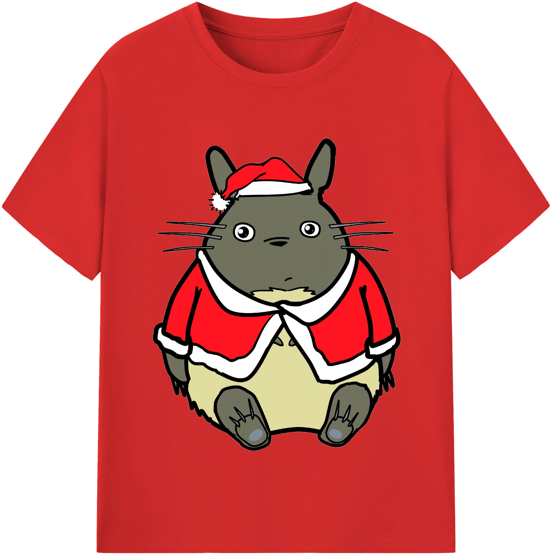 （画像用） となりのトトロ 草壁メイ 草壁サツキ My Neighbor Totoro Satsuki Kusakabe Mei Kusakabe 綿100％半袖Tシャツ（フロントプリント）