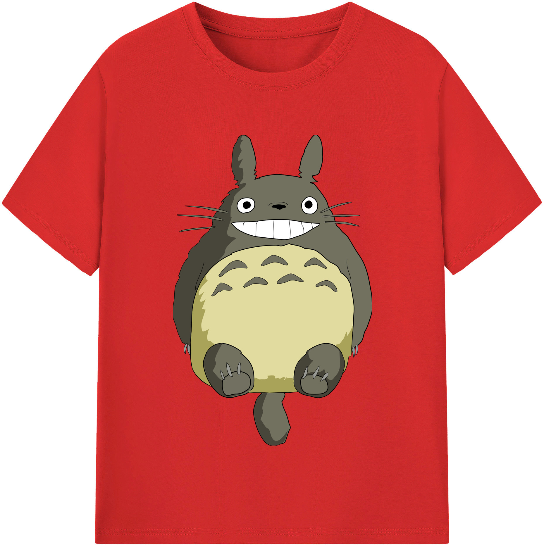 （画像用） となりのトトロ 草壁メイ 草壁サツキ My Neighbor Totoro Satsuki Kusakabe Mei Kusakabe 綿100％半袖Tシャツ（フロントプリント）
