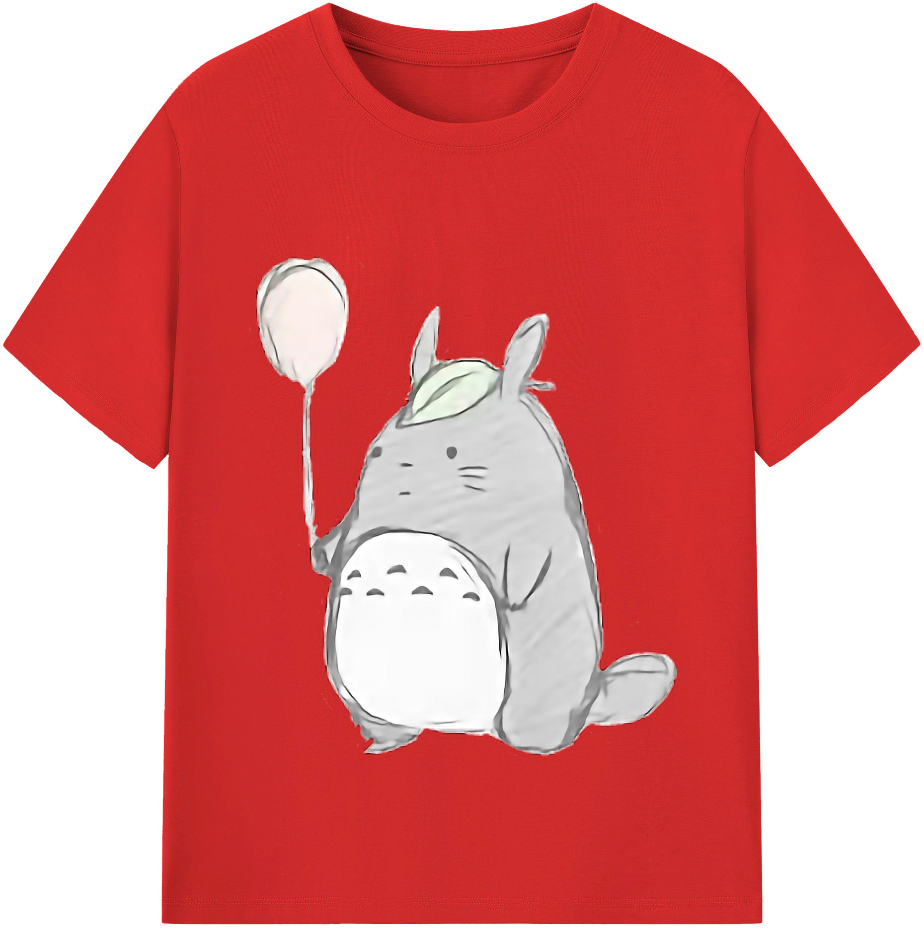 （画像用） となりのトトロ 草壁メイ 草壁サツキ My Neighbor Totoro Satsuki Kusakabe Mei Kusakabe 綿100％半袖Tシャツ（フロントプリント）