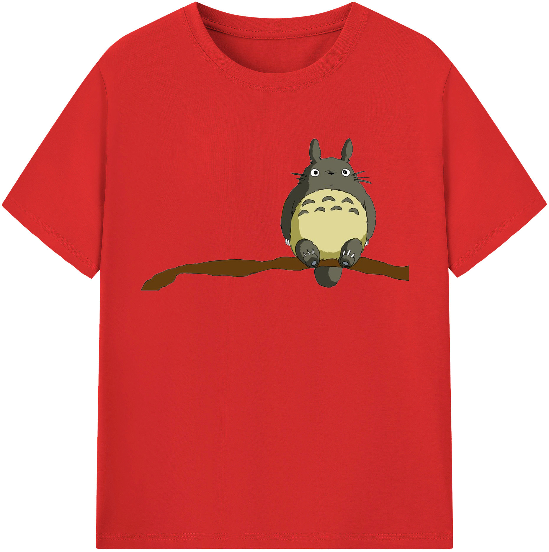 （画像用） となりのトトロ 草壁メイ 草壁サツキ My Neighbor Totoro Satsuki Kusakabe Mei Kusakabe 綿100％半袖Tシャツ（フロントプリント）