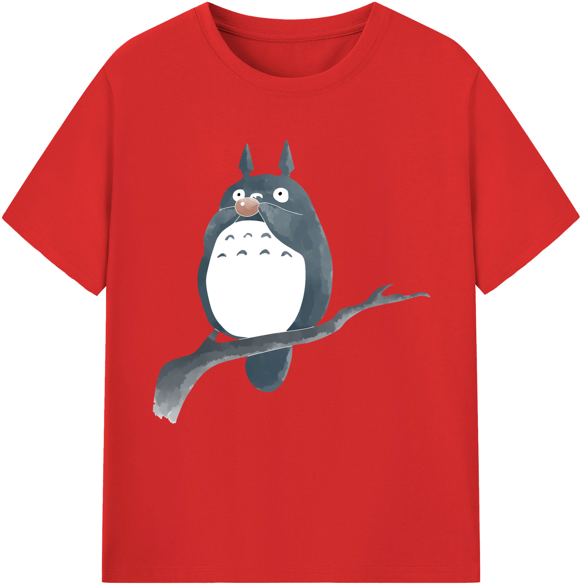 （画像用） となりのトトロ 草壁メイ 草壁サツキ My Neighbor Totoro Satsuki Kusakabe Mei Kusakabe 綿100％半袖Tシャツ（フロントプリント）