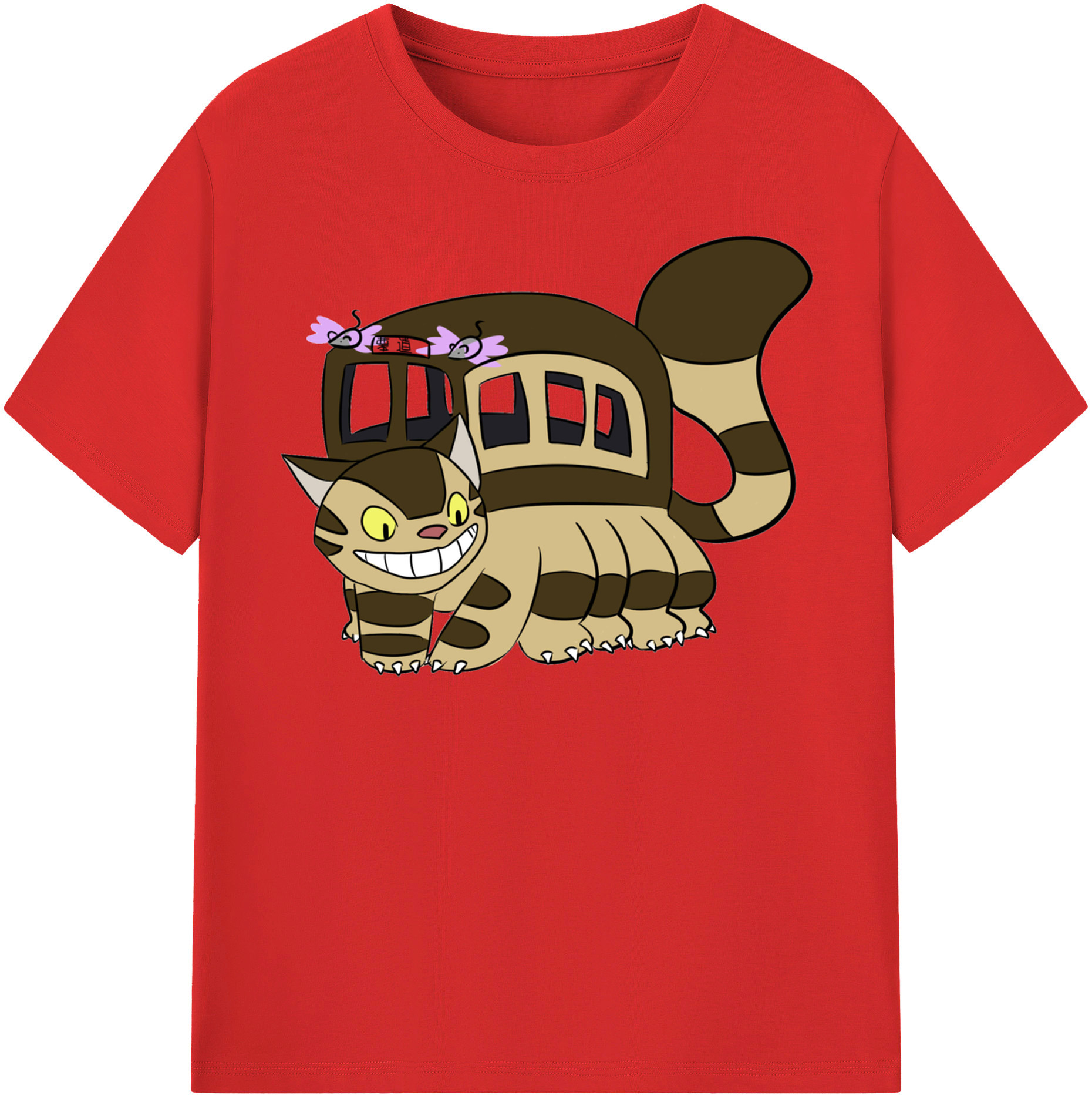 （画像用） となりのトトロ 草壁メイ 草壁サツキ My Neighbor Totoro Satsuki Kusakabe Mei Kusakabe 綿100％半袖Tシャツ（フロントプリント）