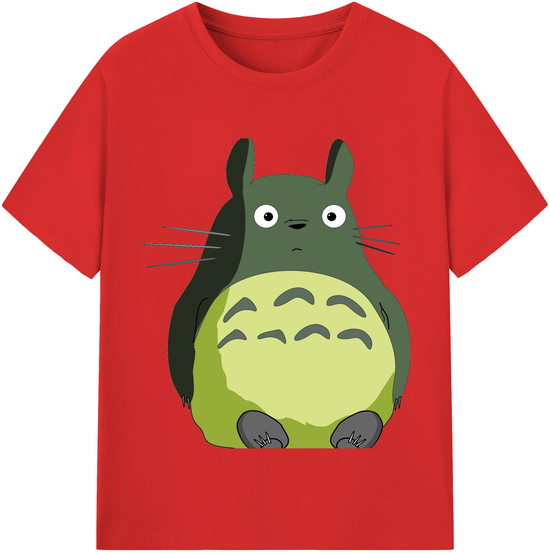 （画像用） となりのトトロ 草壁メイ 草壁サツキ My Neighbor Totoro Satsuki Kusakabe Mei Kusakabe 綿100％半袖Tシャツ（フロントプリント）