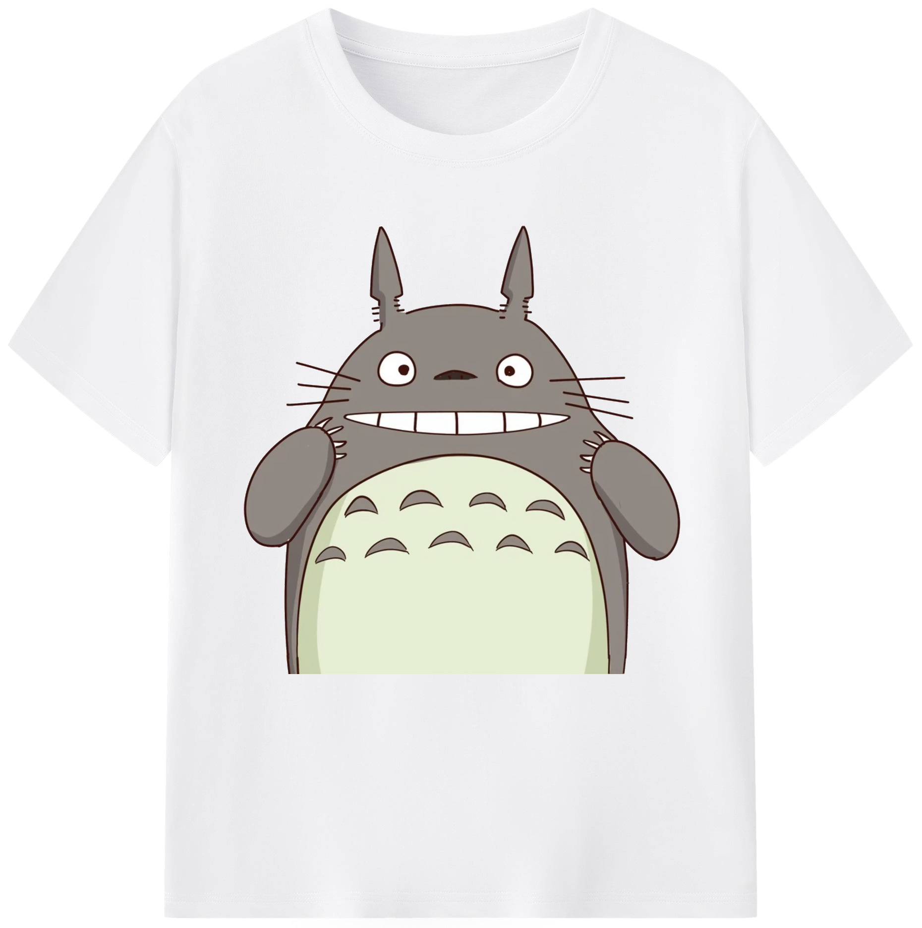 （画像用） となりのトトロ 草壁メイ 草壁サツキ My Neighbor Totoro Satsuki Kusakabe Mei Kusakabe 綿100％半袖Tシャツ（フロントプリント）