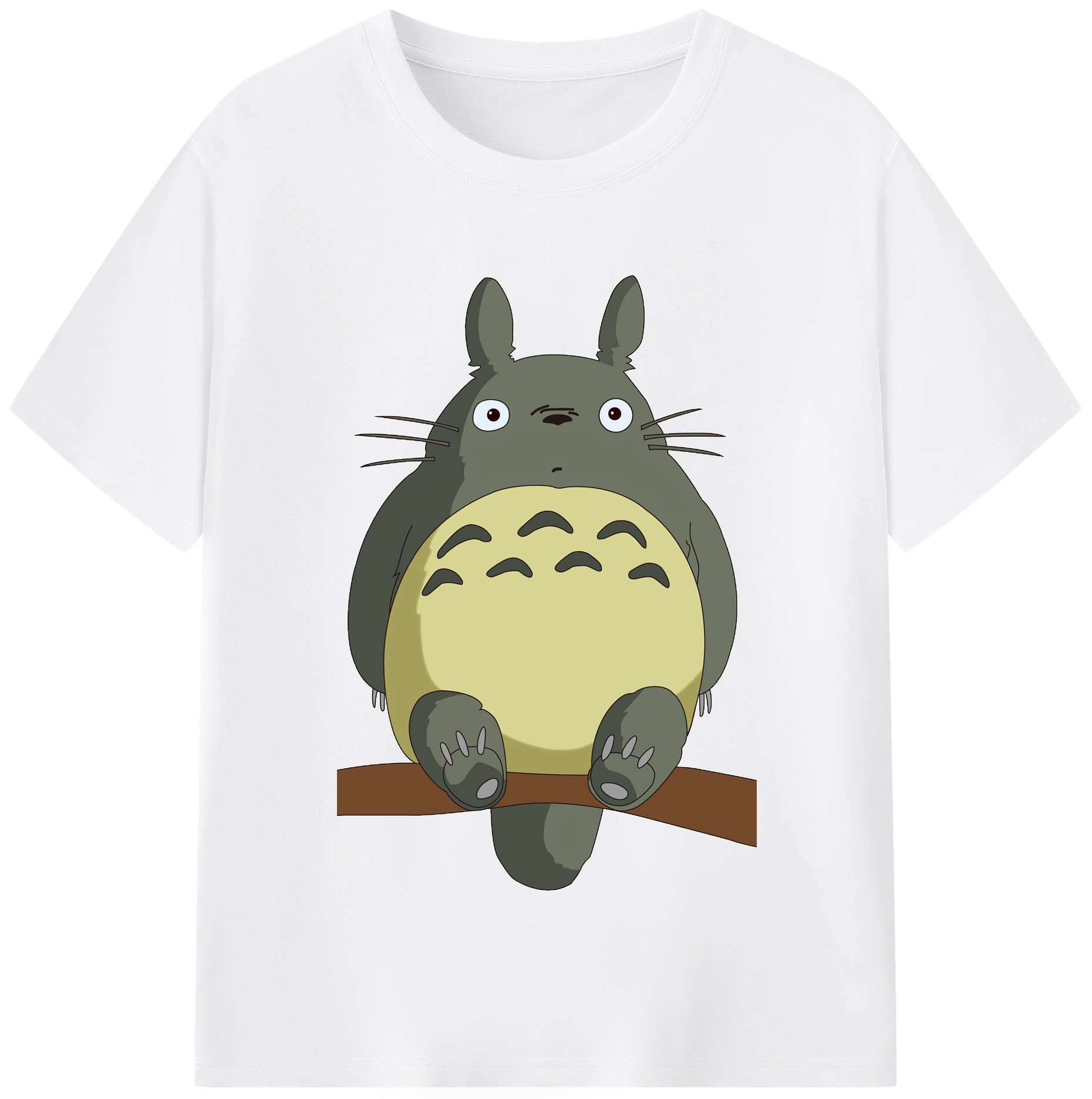 （画像用） となりのトトロ 草壁メイ 草壁サツキ My Neighbor Totoro Satsuki Kusakabe Mei Kusakabe 綿100％半袖Tシャツ（フロントプリント）