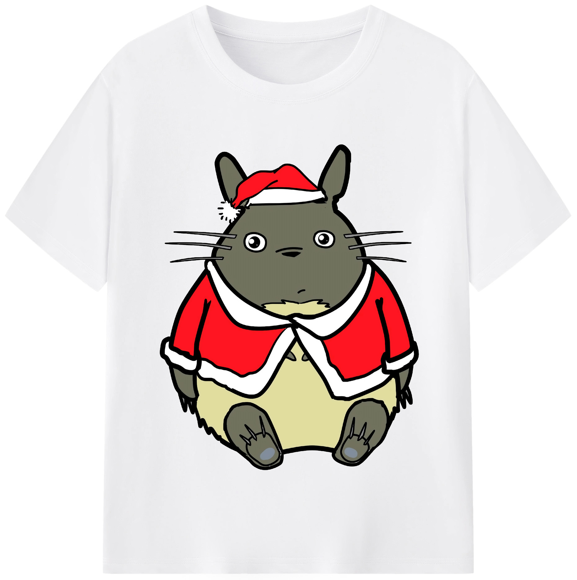 （画像用） となりのトトロ 草壁メイ 草壁サツキ My Neighbor Totoro Satsuki Kusakabe Mei Kusakabe 綿100％半袖Tシャツ（フロントプリント）