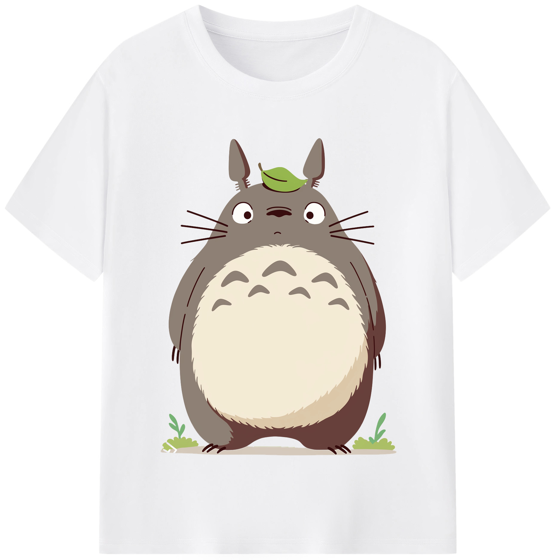 （画像用） となりのトトロ 草壁メイ 草壁サツキ My Neighbor Totoro Satsuki Kusakabe Mei Kusakabe 綿100％半袖Tシャツ（フロントプリント）