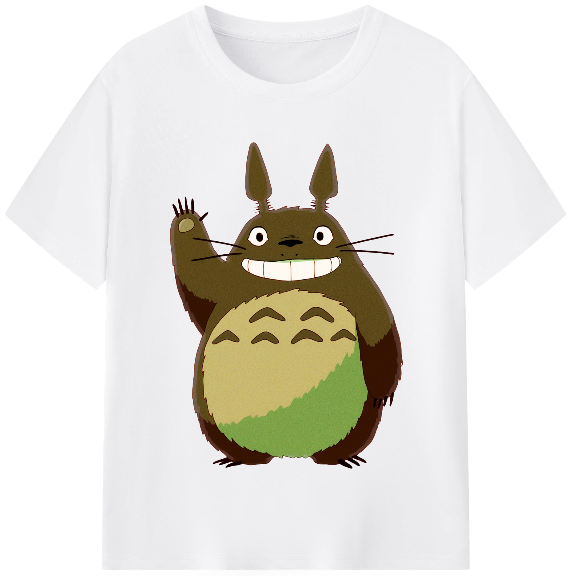 （画像用） となりのトトロ 草壁メイ 草壁サツキ My Neighbor Totoro Satsuki Kusakabe Mei Kusakabe 綿100％半袖Tシャツ（フロントプリント）
