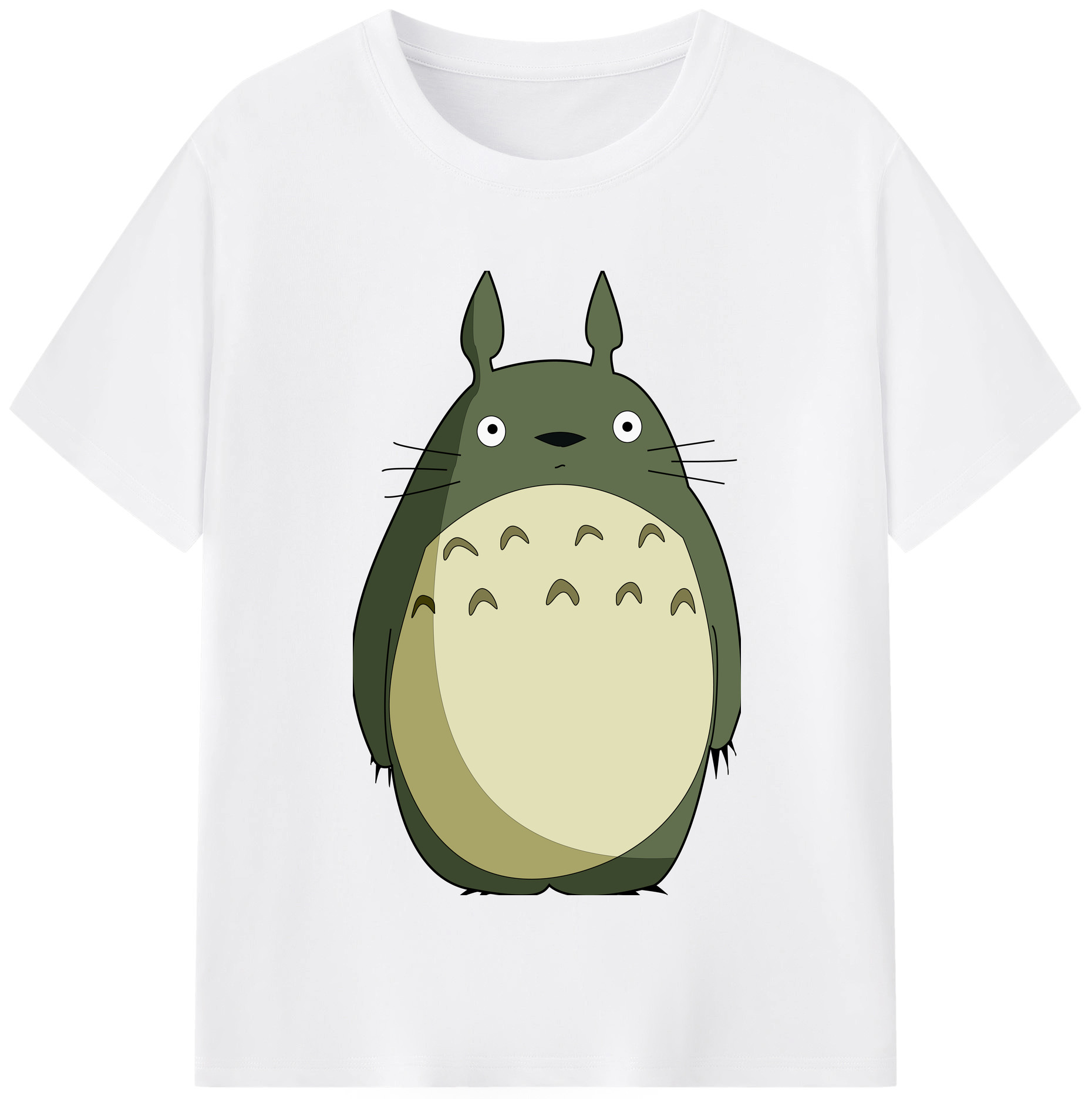 （画像用） となりのトトロ 草壁メイ 草壁サツキ My Neighbor Totoro Satsuki Kusakabe Mei Kusakabe 綿100％半袖Tシャツ（フロントプリント）