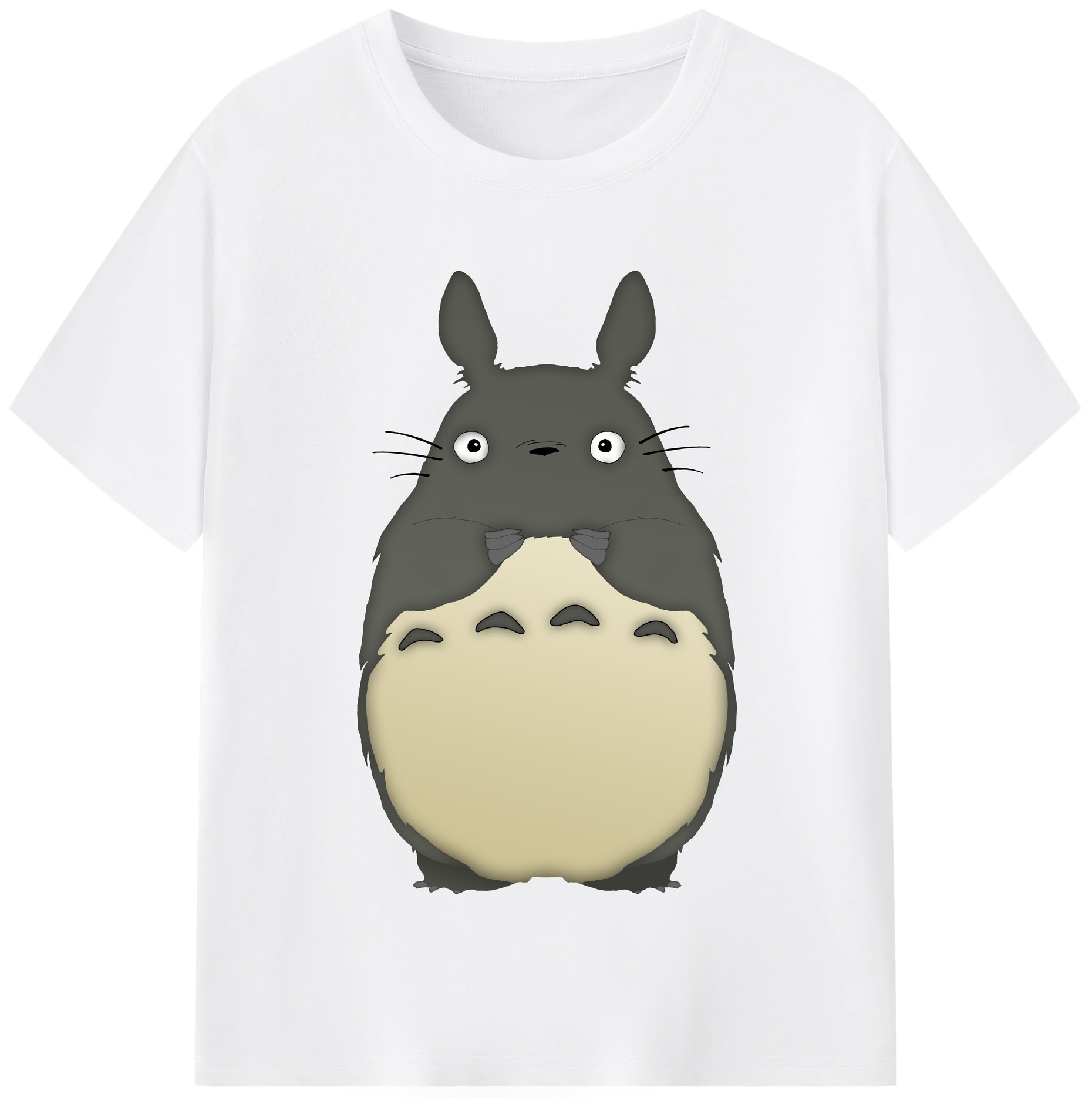 （画像用） となりのトトロ 草壁メイ 草壁サツキ My Neighbor Totoro Satsuki Kusakabe Mei Kusakabe 綿100％半袖Tシャツ（フロントプリント）