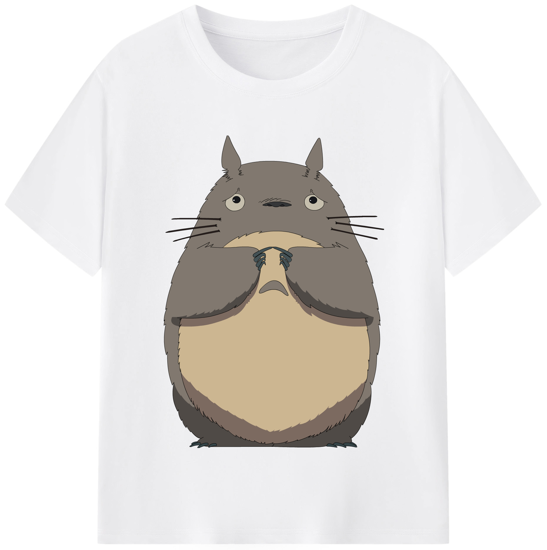 （画像用） となりのトトロ 草壁メイ 草壁サツキ My Neighbor Totoro Satsuki Kusakabe Mei Kusakabe 綿100％半袖Tシャツ（フロントプリント）