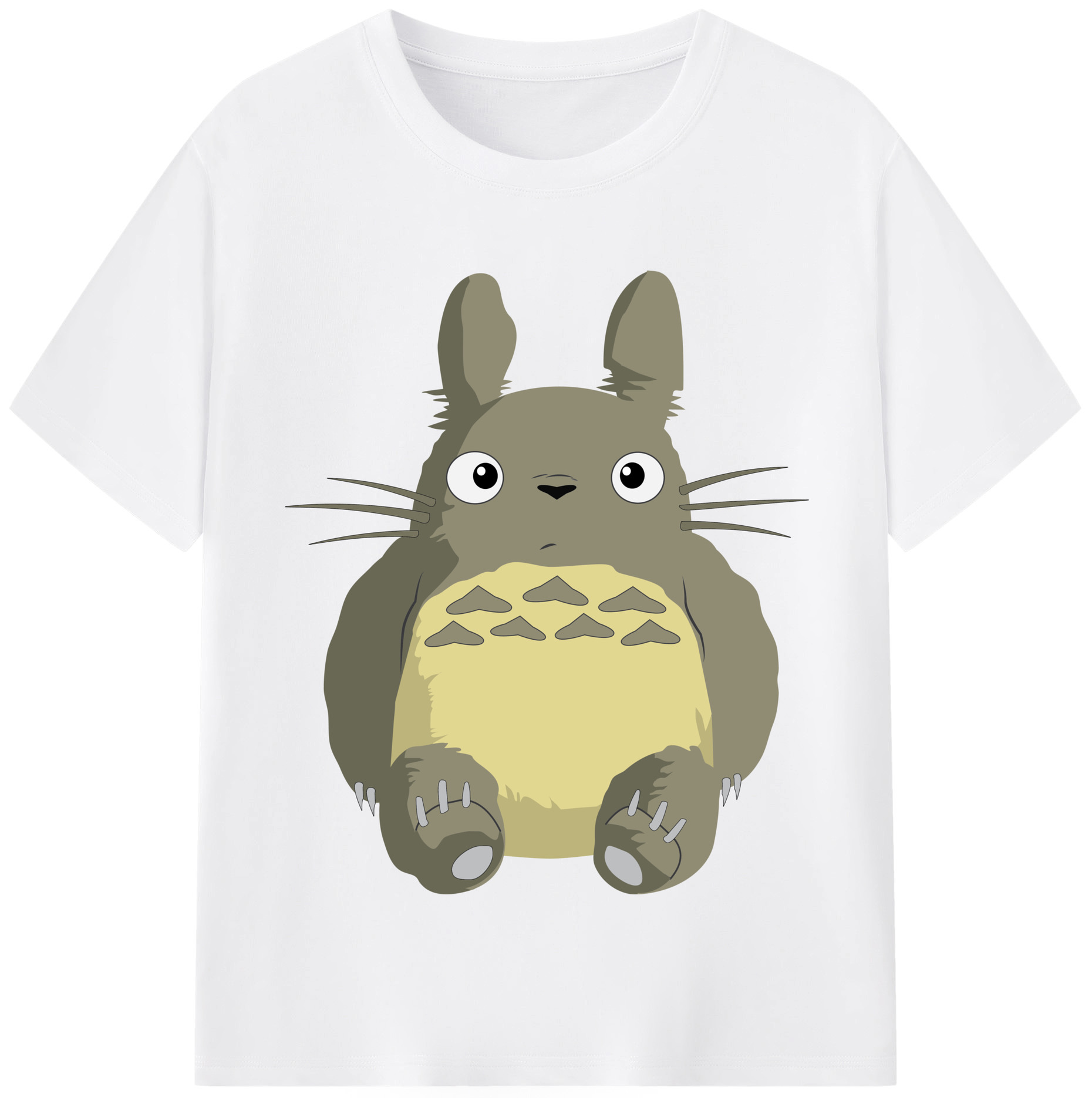 （画像用） となりのトトロ 草壁メイ 草壁サツキ My Neighbor Totoro Satsuki Kusakabe Mei Kusakabe 綿100％半袖Tシャツ（フロントプリント）