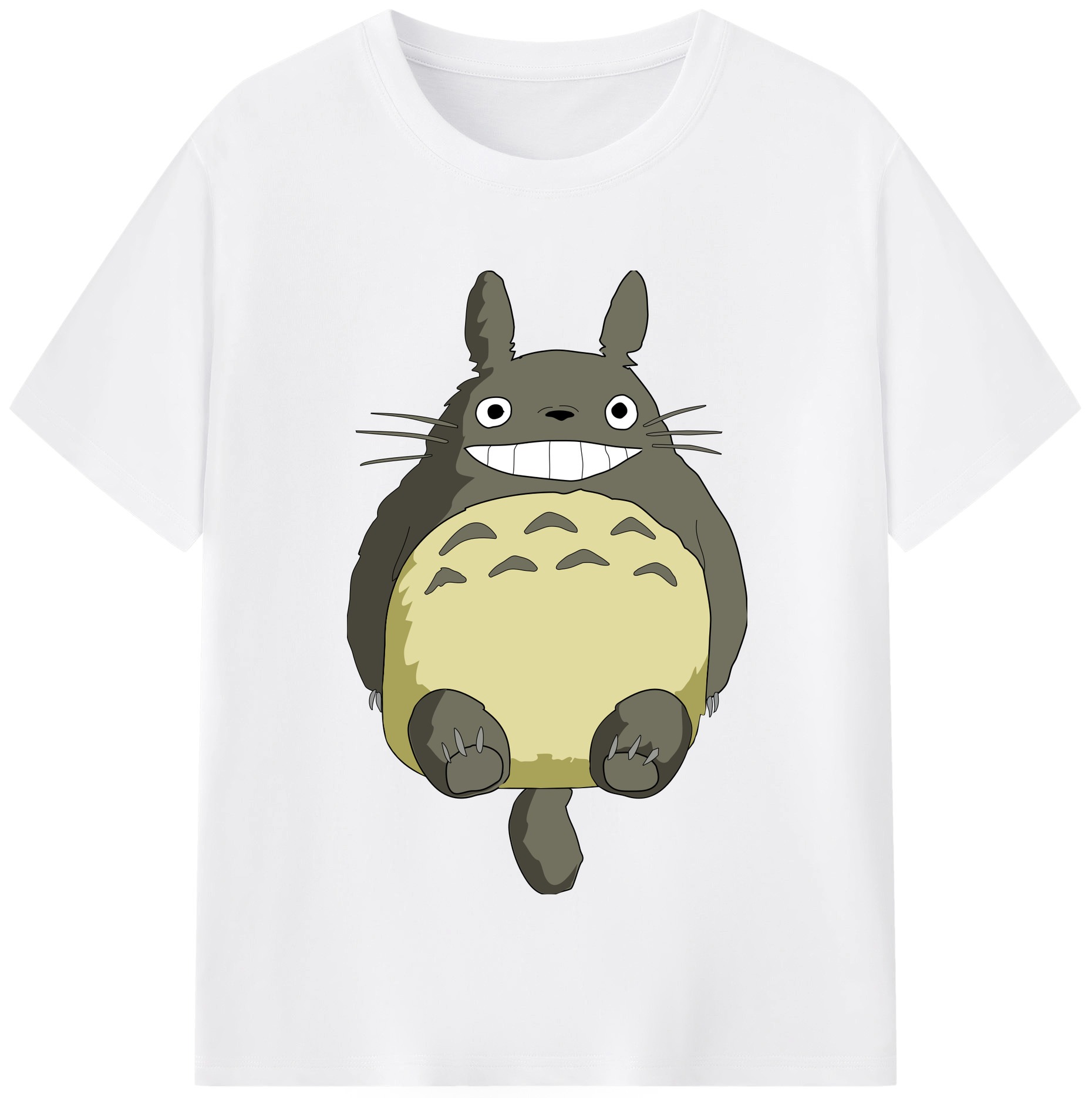 （画像用） となりのトトロ 草壁メイ 草壁サツキ My Neighbor Totoro Satsuki Kusakabe Mei Kusakabe 綿100％半袖Tシャツ（フロントプリント）