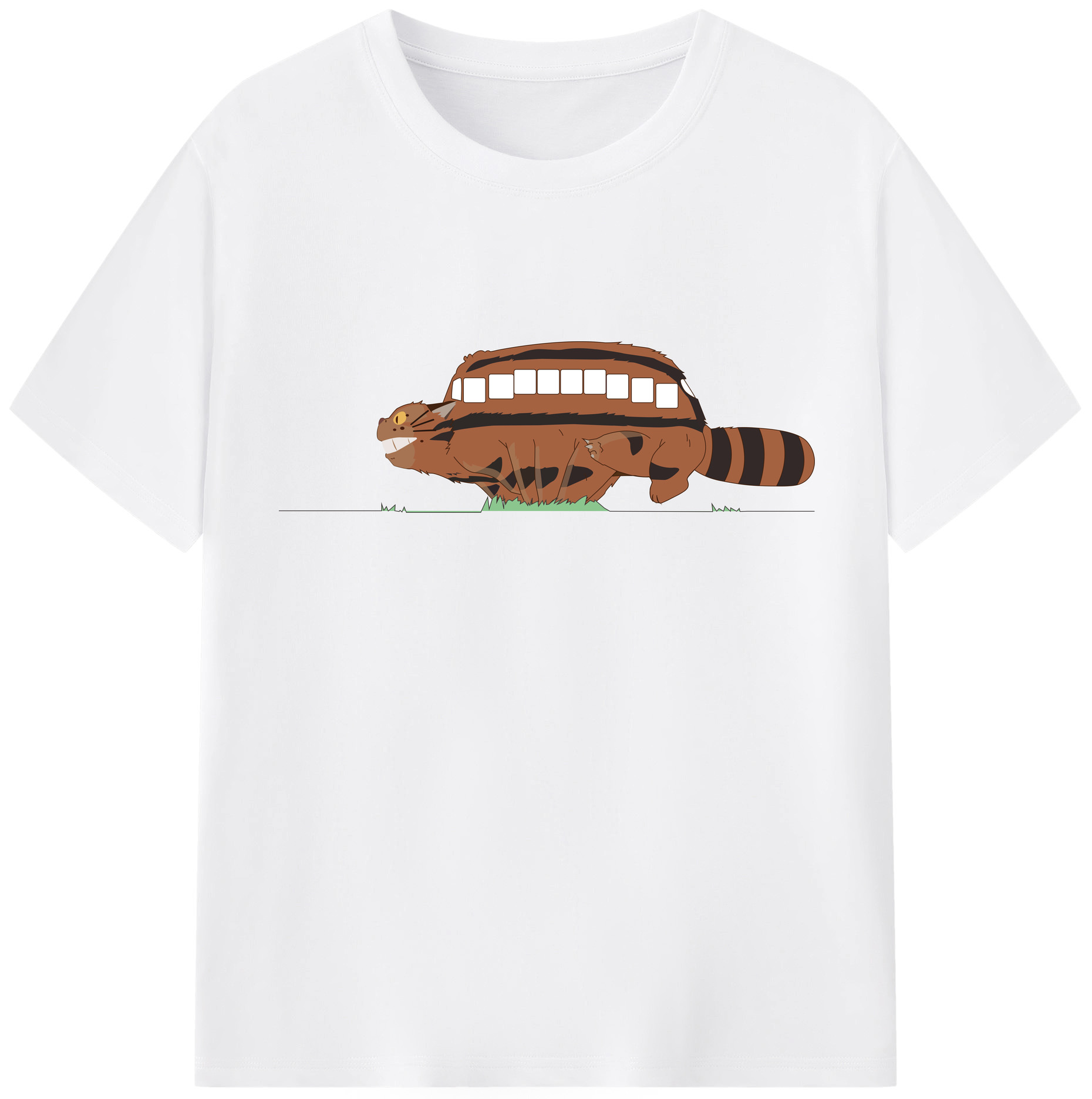 （画像用） となりのトトロ 草壁メイ 草壁サツキ My Neighbor Totoro Satsuki Kusakabe Mei Kusakabe 綿100％半袖Tシャツ（フロントプリント）
