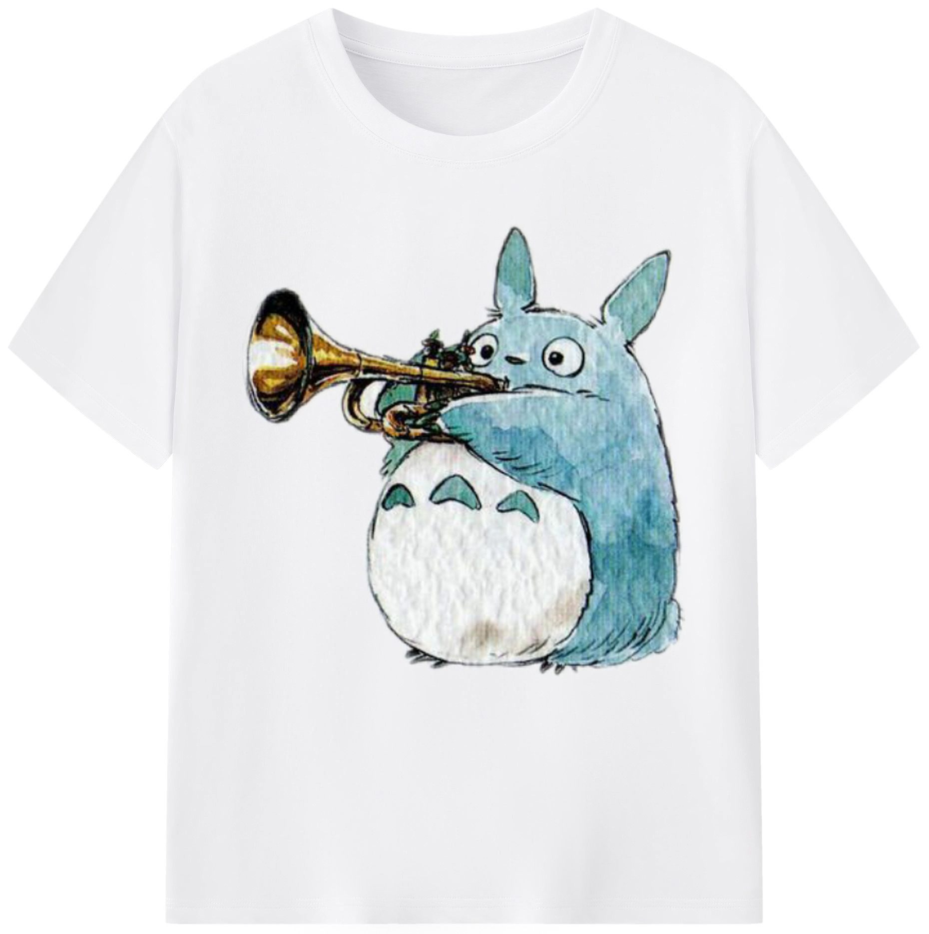（画像用） となりのトトロ 草壁メイ 草壁サツキ My Neighbor Totoro Satsuki Kusakabe Mei Kusakabe 綿100％半袖Tシャツ（フロントプリント）