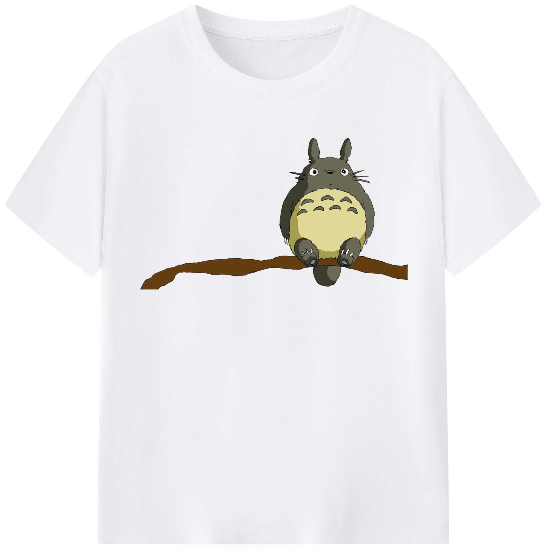 （画像用） となりのトトロ 草壁メイ 草壁サツキ My Neighbor Totoro Satsuki Kusakabe Mei Kusakabe 綿100％半袖Tシャツ（フロントプリント）