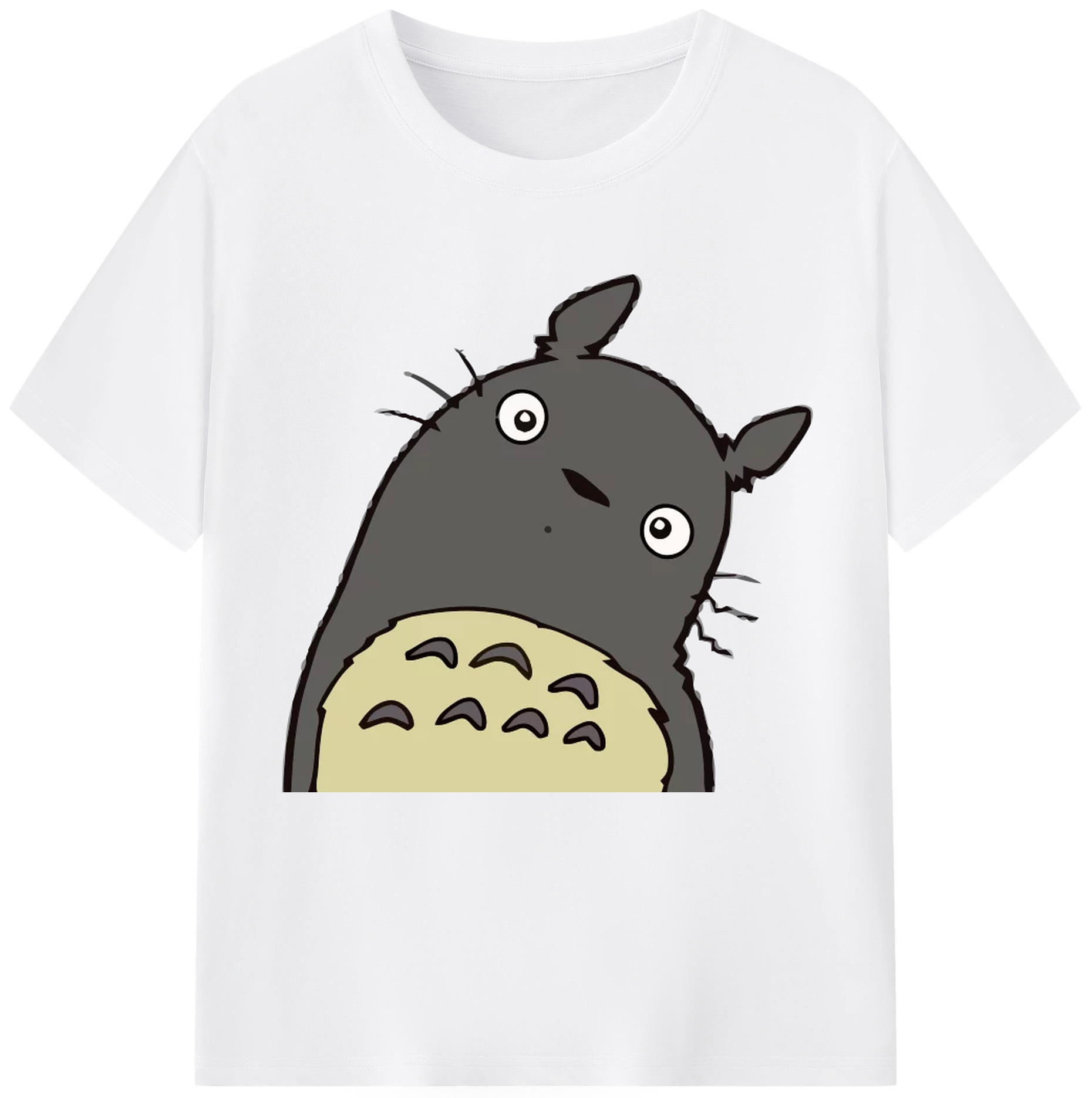 （画像用） となりのトトロ 草壁メイ 草壁サツキ My Neighbor Totoro Satsuki Kusakabe Mei Kusakabe 綿100％半袖Tシャツ（フロントプリント）