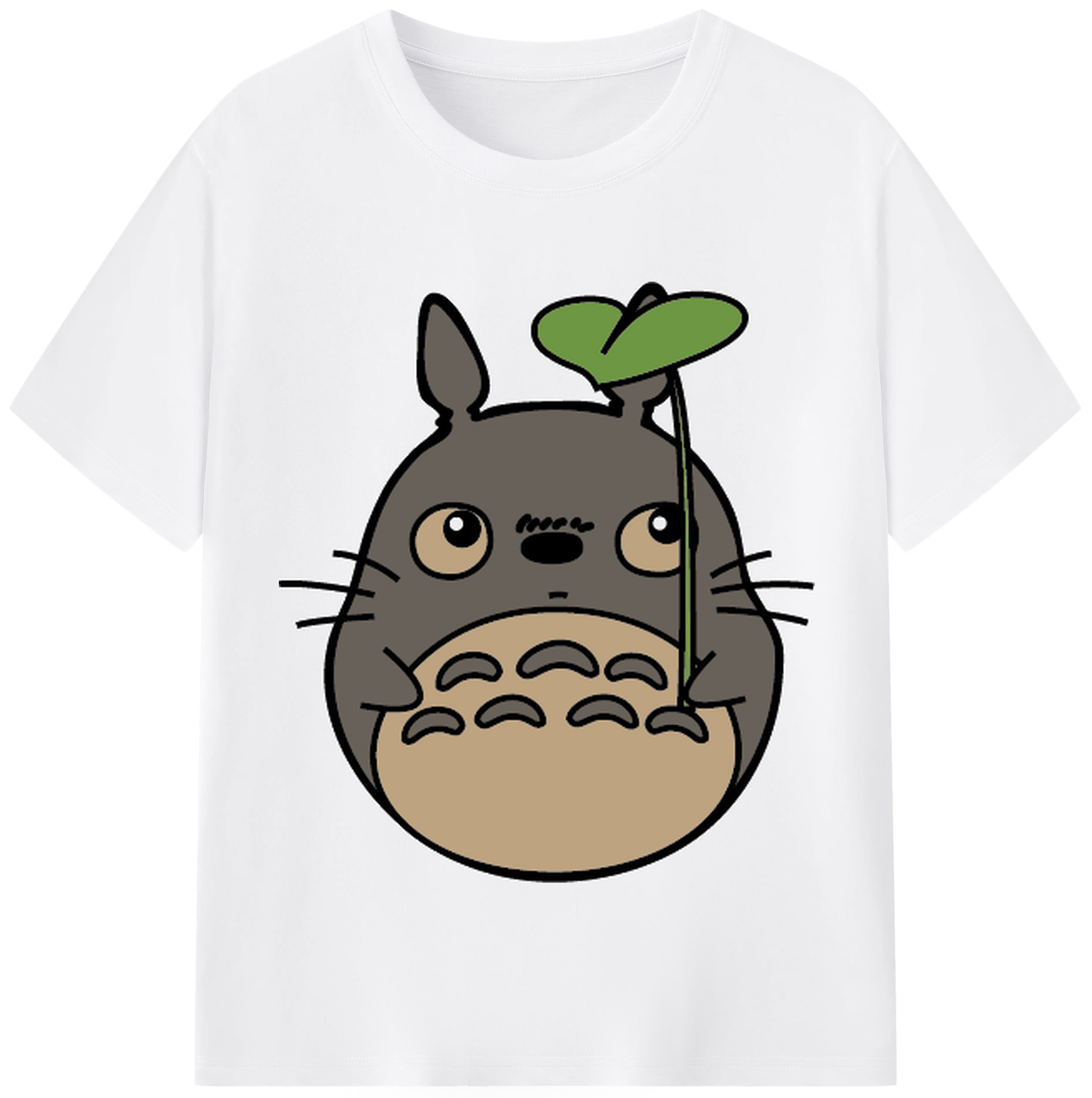（画像用） となりのトトロ 草壁メイ 草壁サツキ My Neighbor Totoro Satsuki Kusakabe Mei Kusakabe 綿100％半袖Tシャツ（フロントプリント）