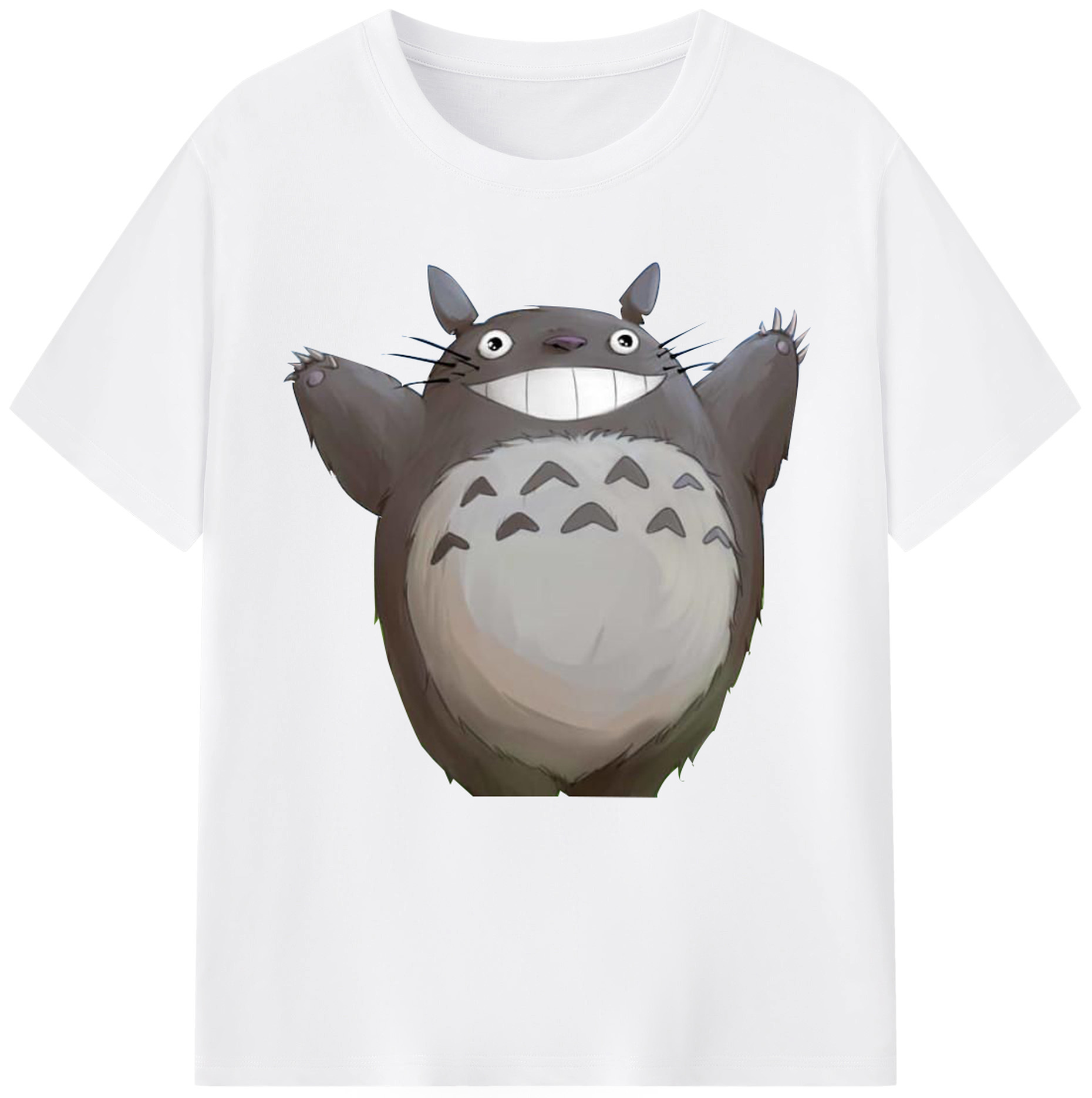 （画像用） となりのトトロ 草壁メイ 草壁サツキ My Neighbor Totoro Satsuki Kusakabe Mei Kusakabe 綿100％半袖Tシャツ（フロントプリント）