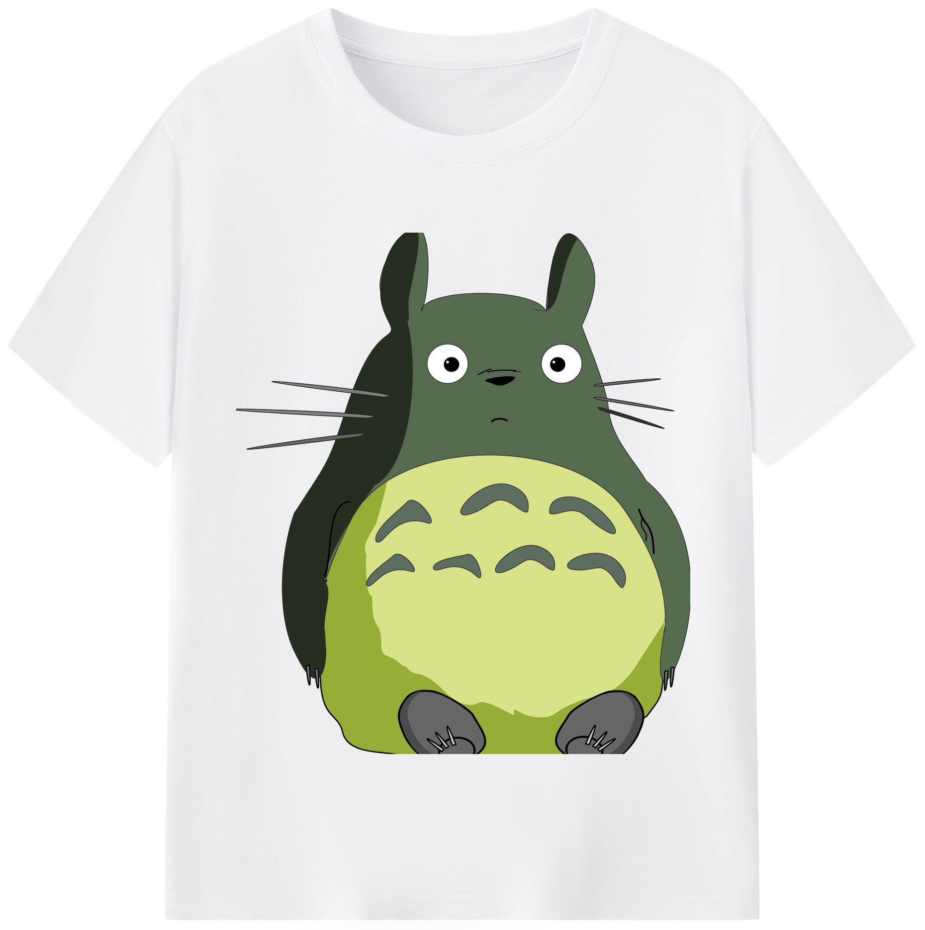 （画像用） となりのトトロ 草壁メイ 草壁サツキ My Neighbor Totoro Satsuki Kusakabe Mei Kusakabe 綿100％半袖Tシャツ（フロントプリント）
