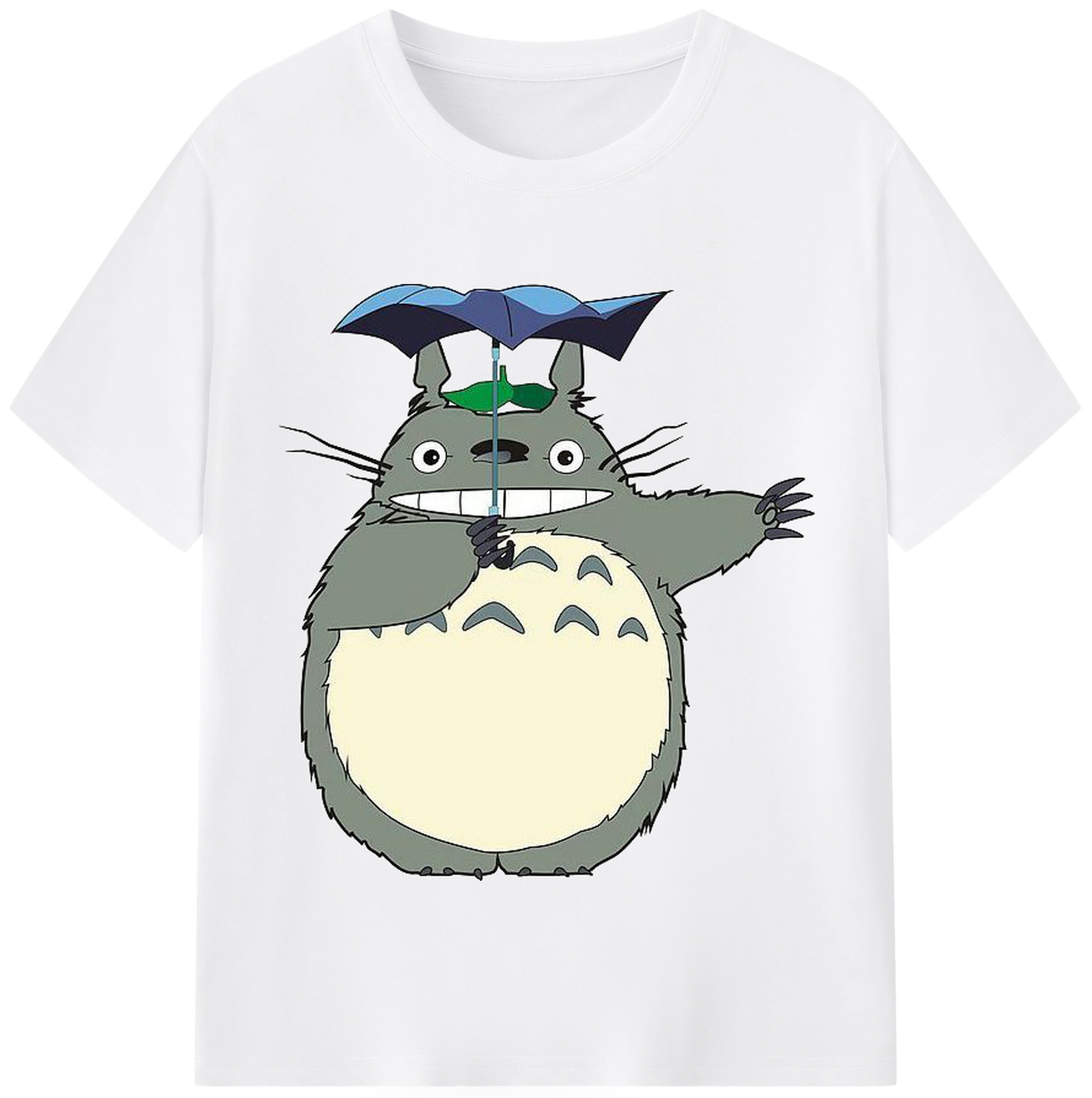 （画像用） となりのトトロ 草壁メイ 草壁サツキ My Neighbor Totoro Satsuki Kusakabe Mei Kusakabe 綿100％半袖Tシャツ（フロントプリント）