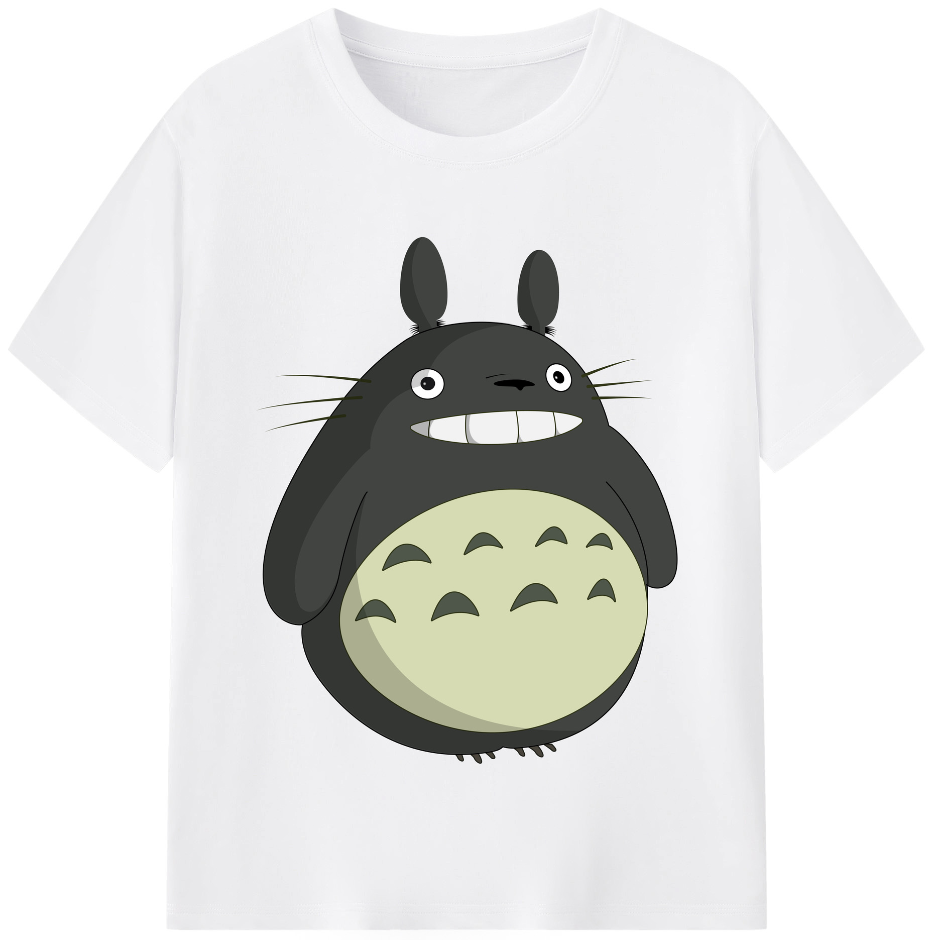 （画像用） となりのトトロ 草壁メイ 草壁サツキ My Neighbor Totoro Satsuki Kusakabe Mei Kusakabe 綿100％半袖Tシャツ（フロントプリント）