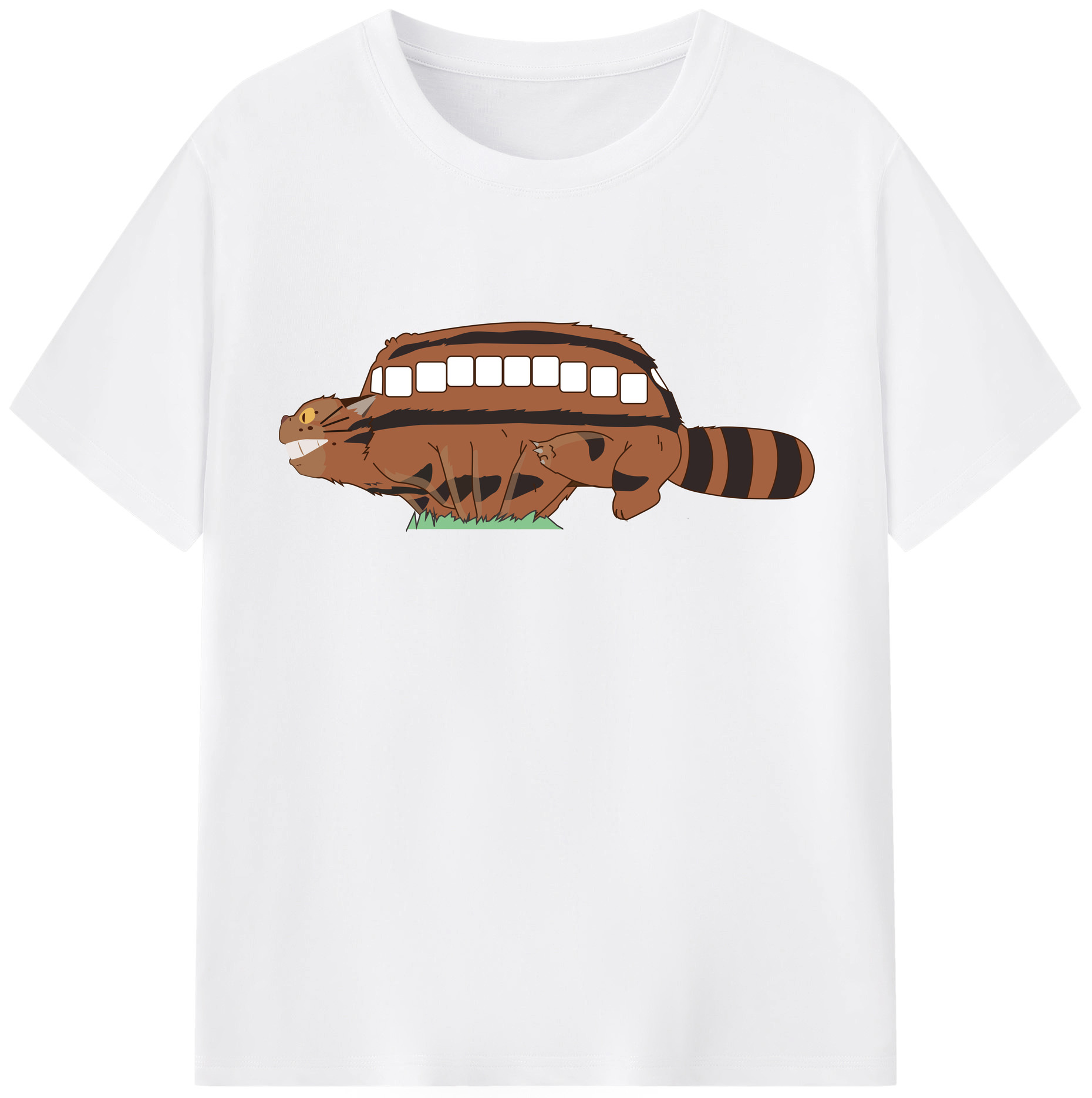 （画像用） となりのトトロ 草壁メイ 草壁サツキ My Neighbor Totoro Satsuki Kusakabe Mei Kusakabe 綿100％半袖Tシャツ（フロントプリント）