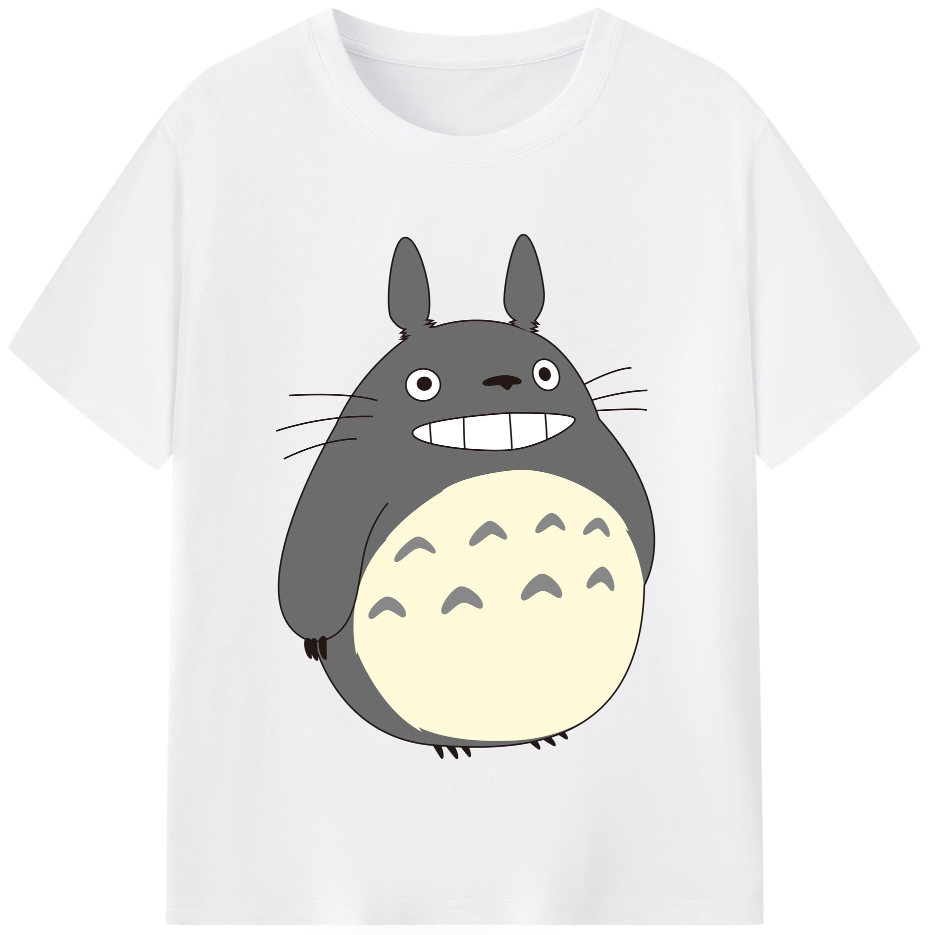 （画像用） となりのトトロ 草壁メイ 草壁サツキ My Neighbor Totoro Satsuki Kusakabe Mei Kusakabe 綿100％半袖Tシャツ（フロントプリント）