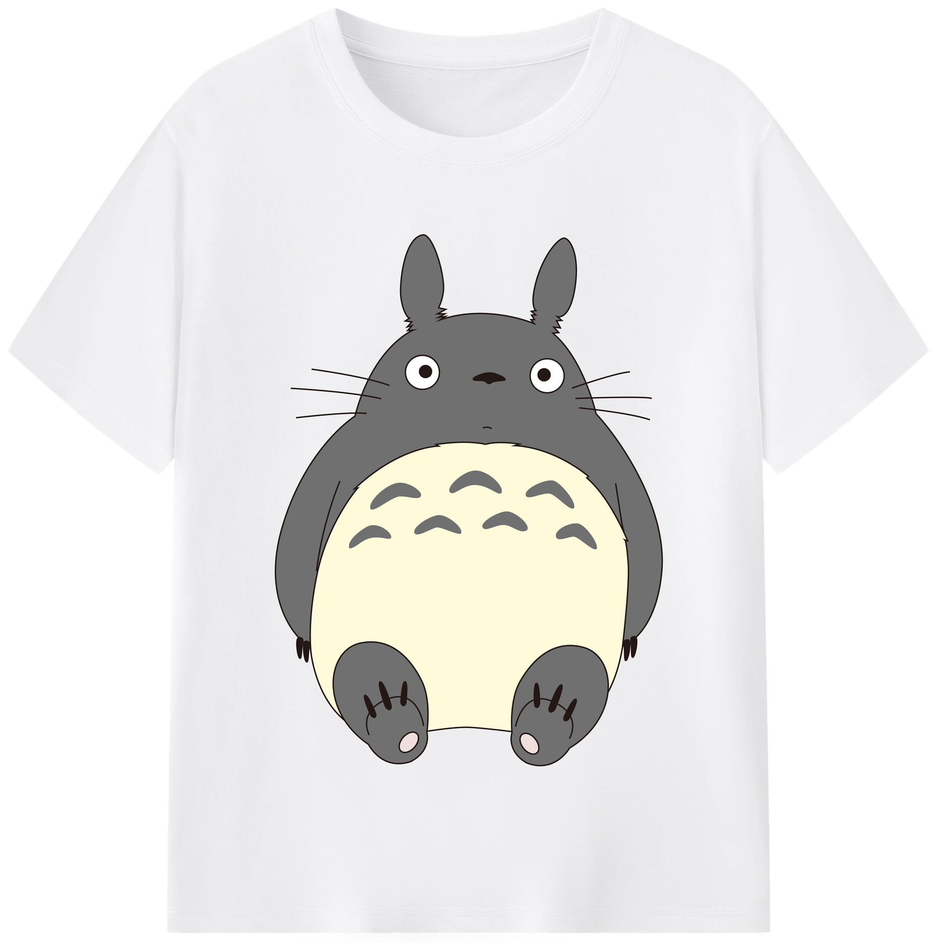 （画像用） となりのトトロ 草壁メイ 草壁サツキ My Neighbor Totoro Satsuki Kusakabe Mei Kusakabe 綿100％半袖Tシャツ（フロントプリント）