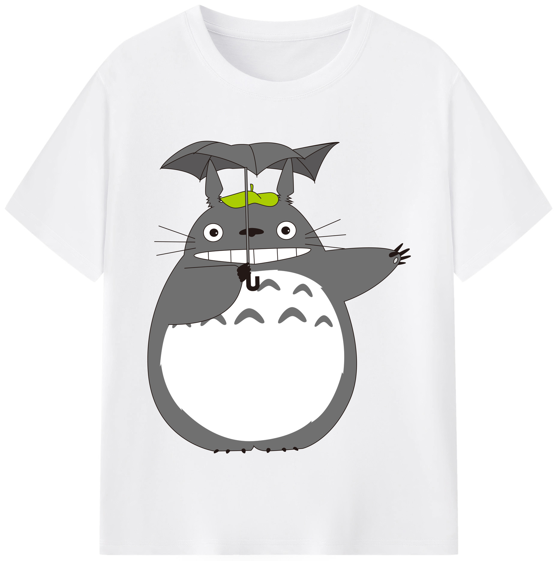 （画像用） となりのトトロ 草壁メイ 草壁サツキ My Neighbor Totoro Satsuki Kusakabe Mei Kusakabe 綿100％半袖Tシャツ（フロントプリント）