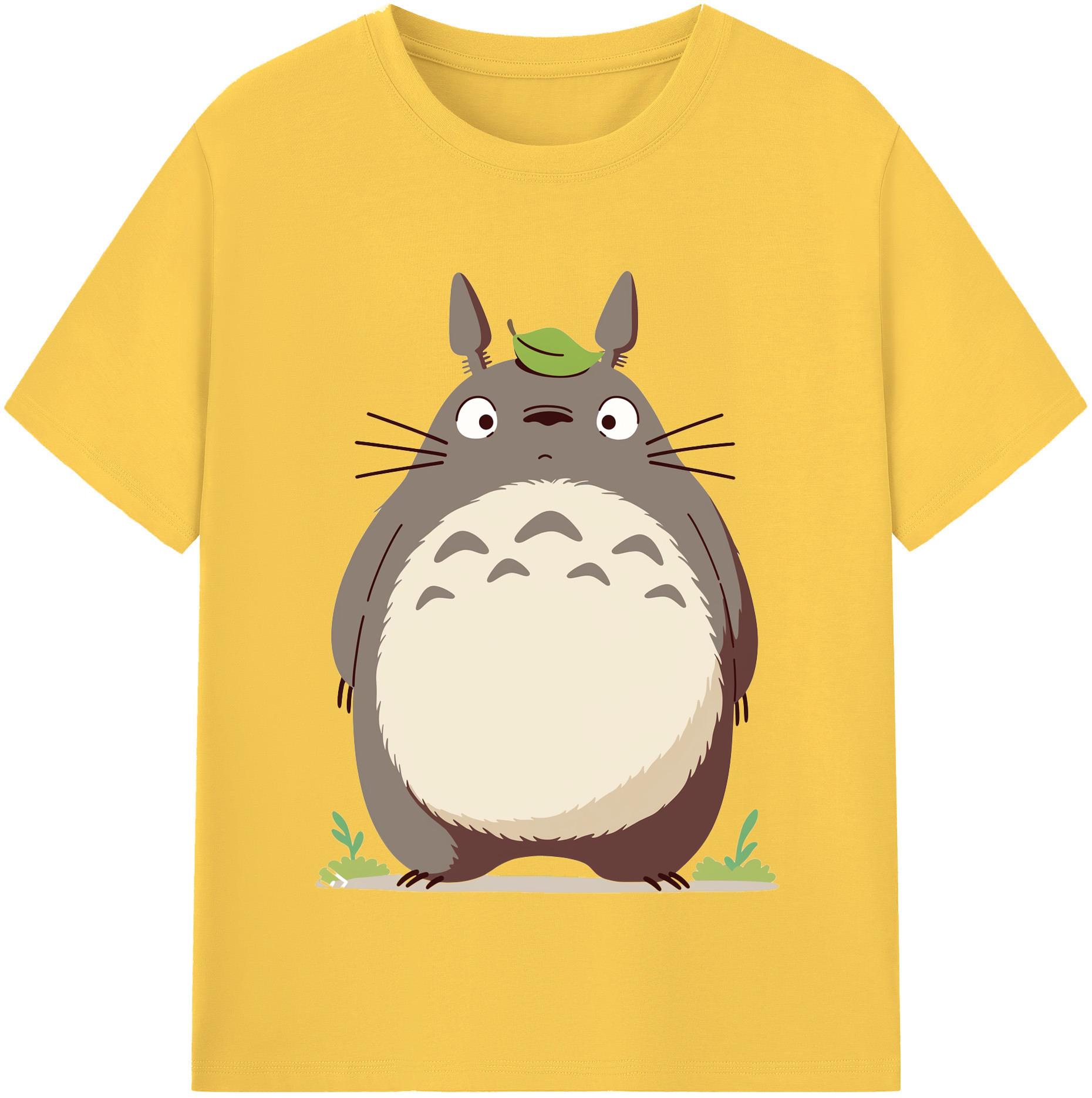 （画像用） となりのトトロ 草壁メイ 草壁サツキ My Neighbor Totoro Satsuki Kusakabe Mei Kusakabe 綿100％半袖Tシャツ（フロントプリント）