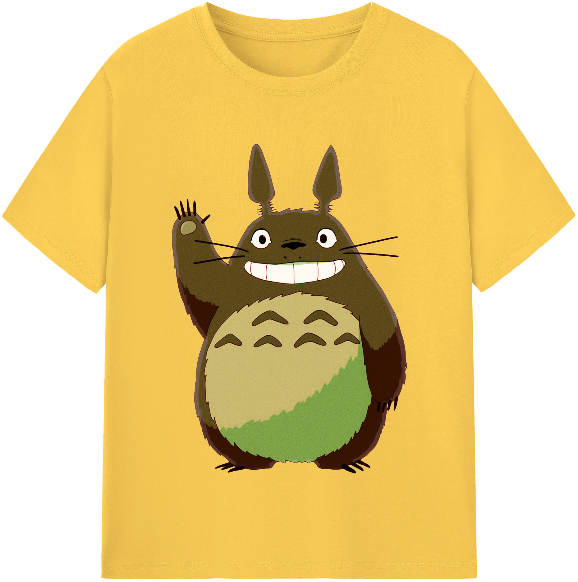 （画像用） となりのトトロ 草壁メイ 草壁サツキ My Neighbor Totoro Satsuki Kusakabe Mei Kusakabe 綿100％半袖Tシャツ（フロントプリント）