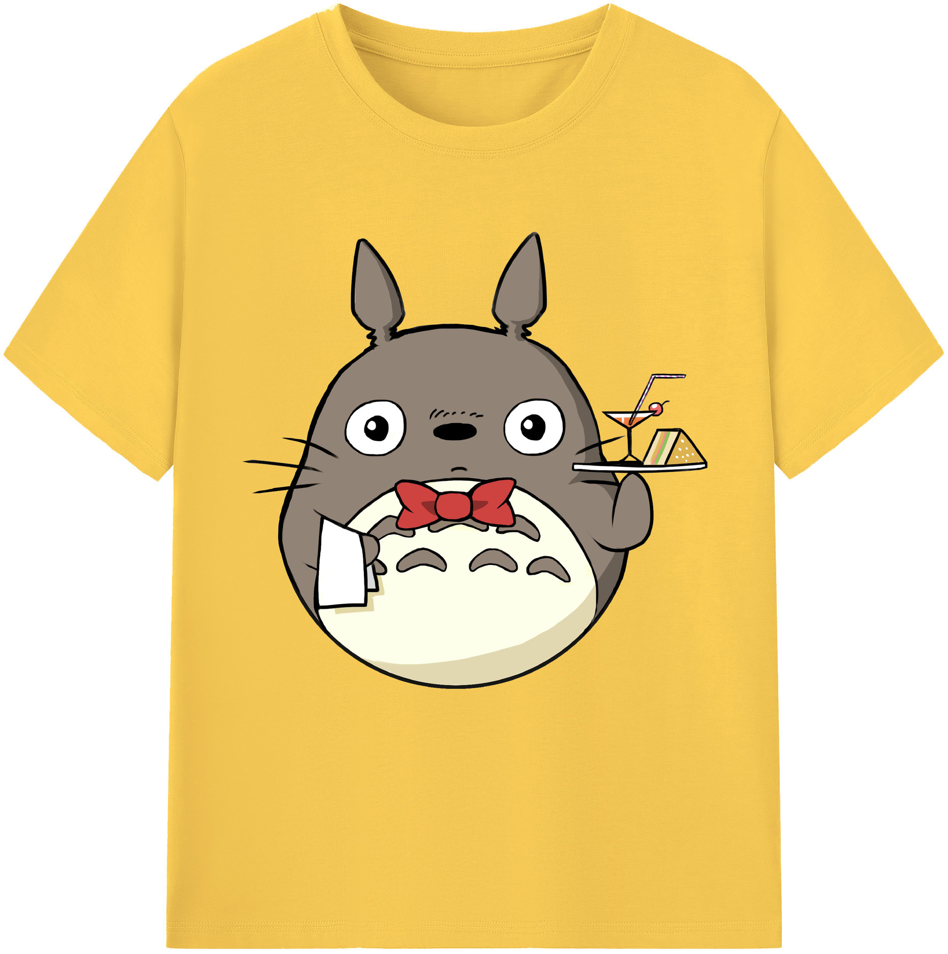 （画像用） となりのトトロ 草壁メイ 草壁サツキ My Neighbor Totoro Satsuki Kusakabe Mei Kusakabe 綿100％半袖Tシャツ（フロントプリント）