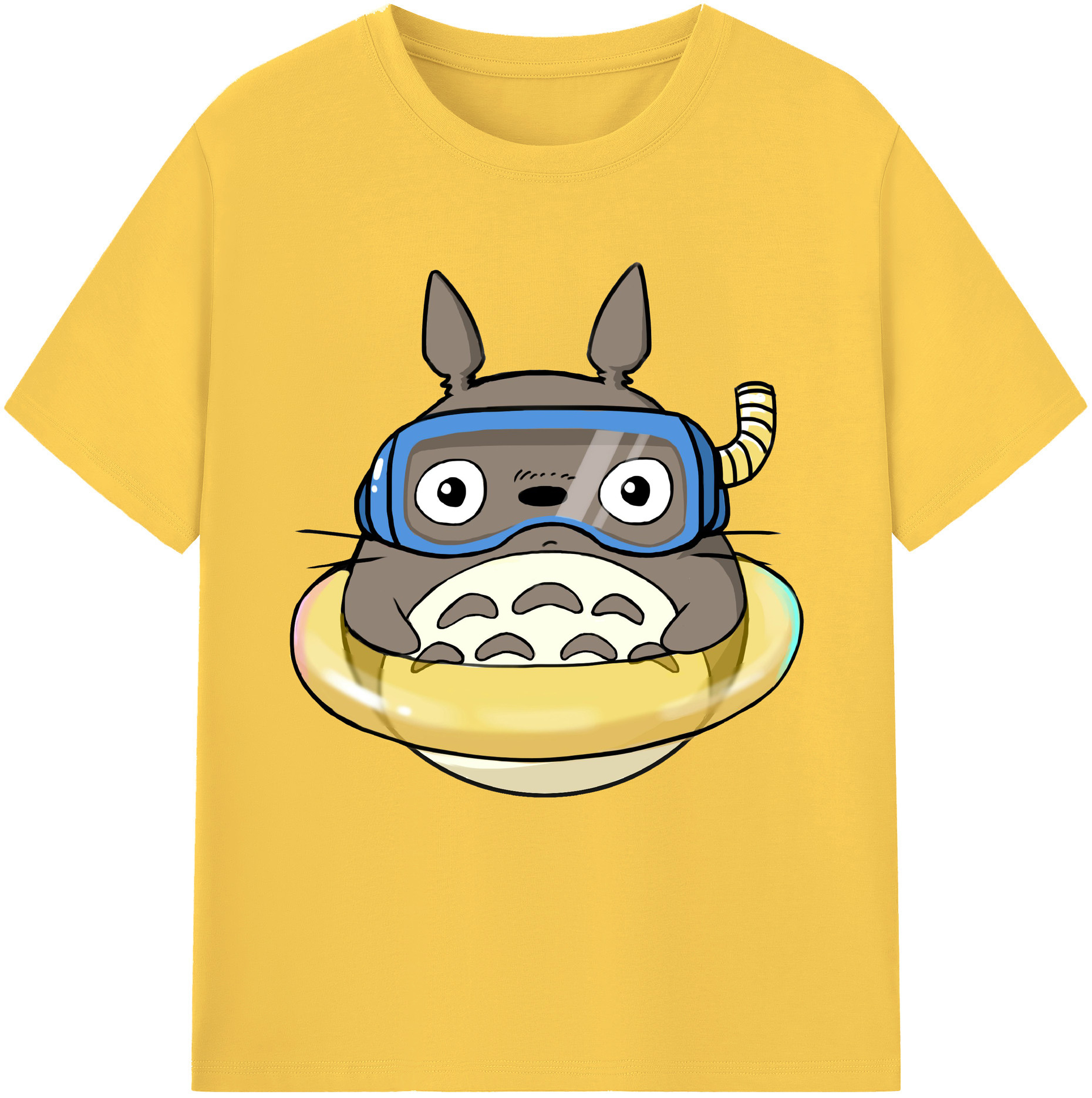 （画像用） となりのトトロ 草壁メイ 草壁サツキ My Neighbor Totoro Satsuki Kusakabe Mei Kusakabe 綿100％半袖Tシャツ（フロントプリント）