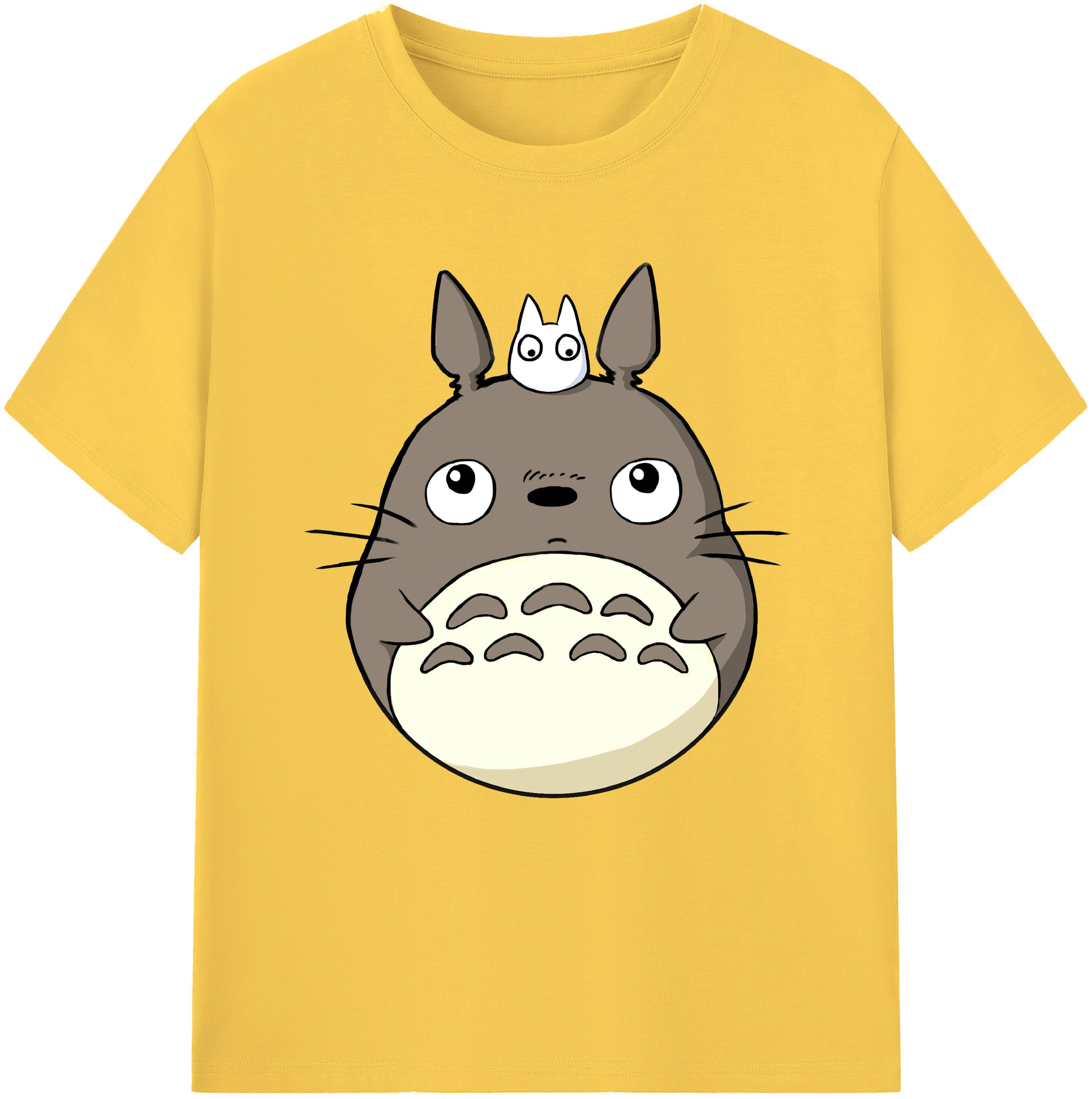（画像用） となりのトトロ 草壁メイ 草壁サツキ My Neighbor Totoro Satsuki Kusakabe Mei Kusakabe 綿100％半袖Tシャツ（フロントプリント）